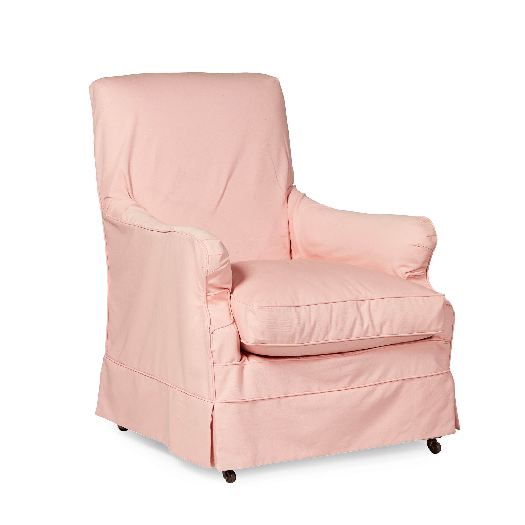 EDWARDIAN UPHOLSTERED ARMCHAIR