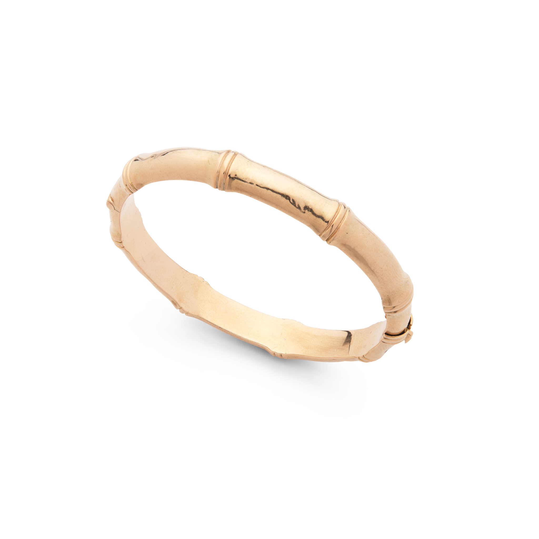 A bamboo-style bangle