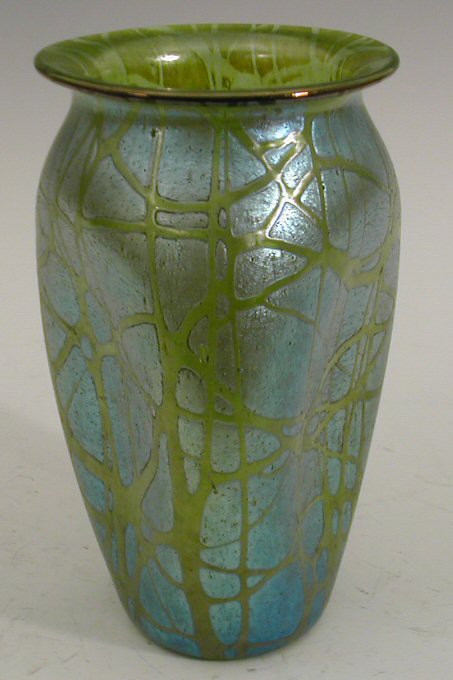 A Loetz glass vase,