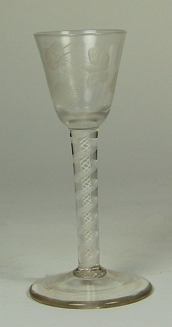 JACOBITE DRINKING GLASS