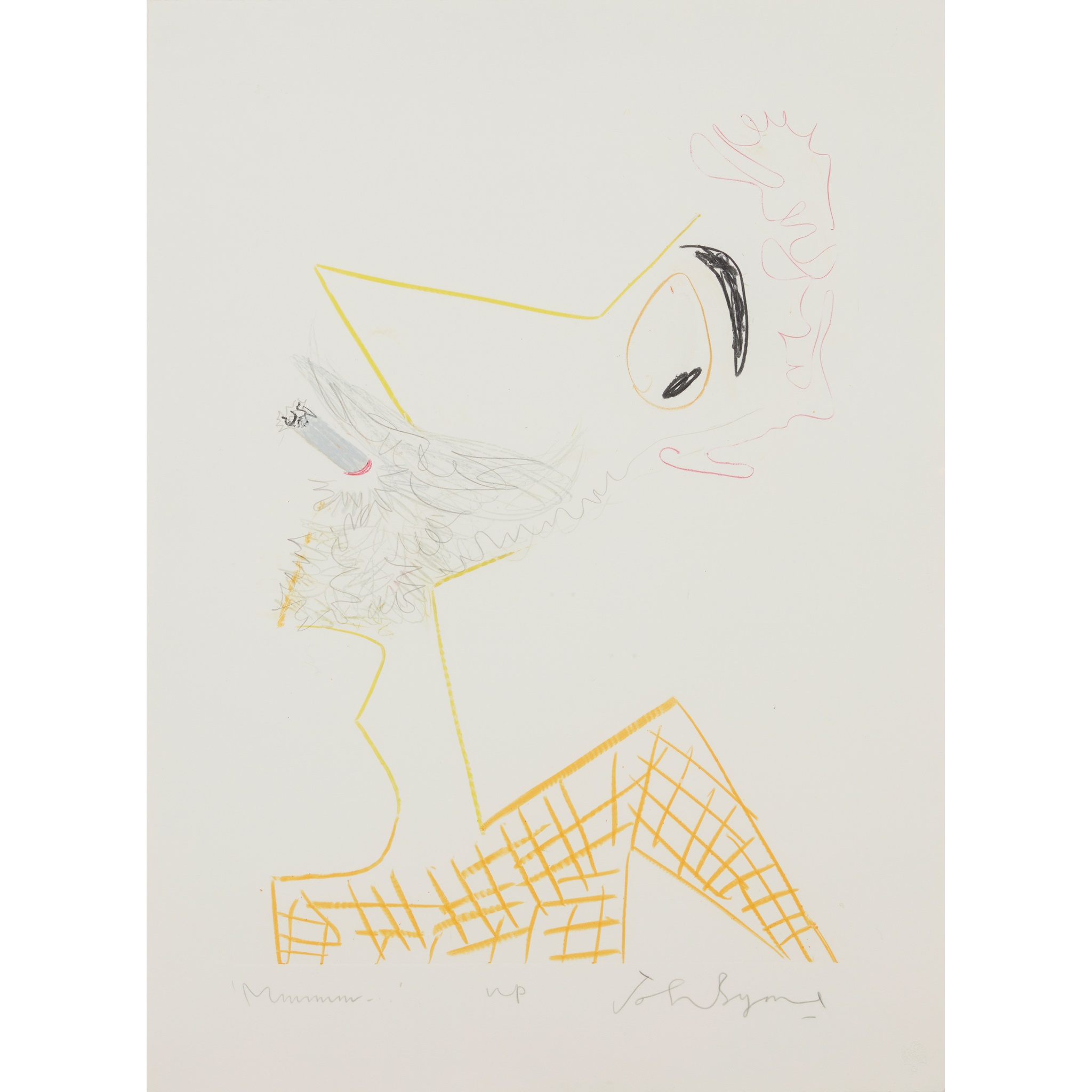 JOHN BYRNE R.S.A. (SCOTTISH 1940 - 2023)
