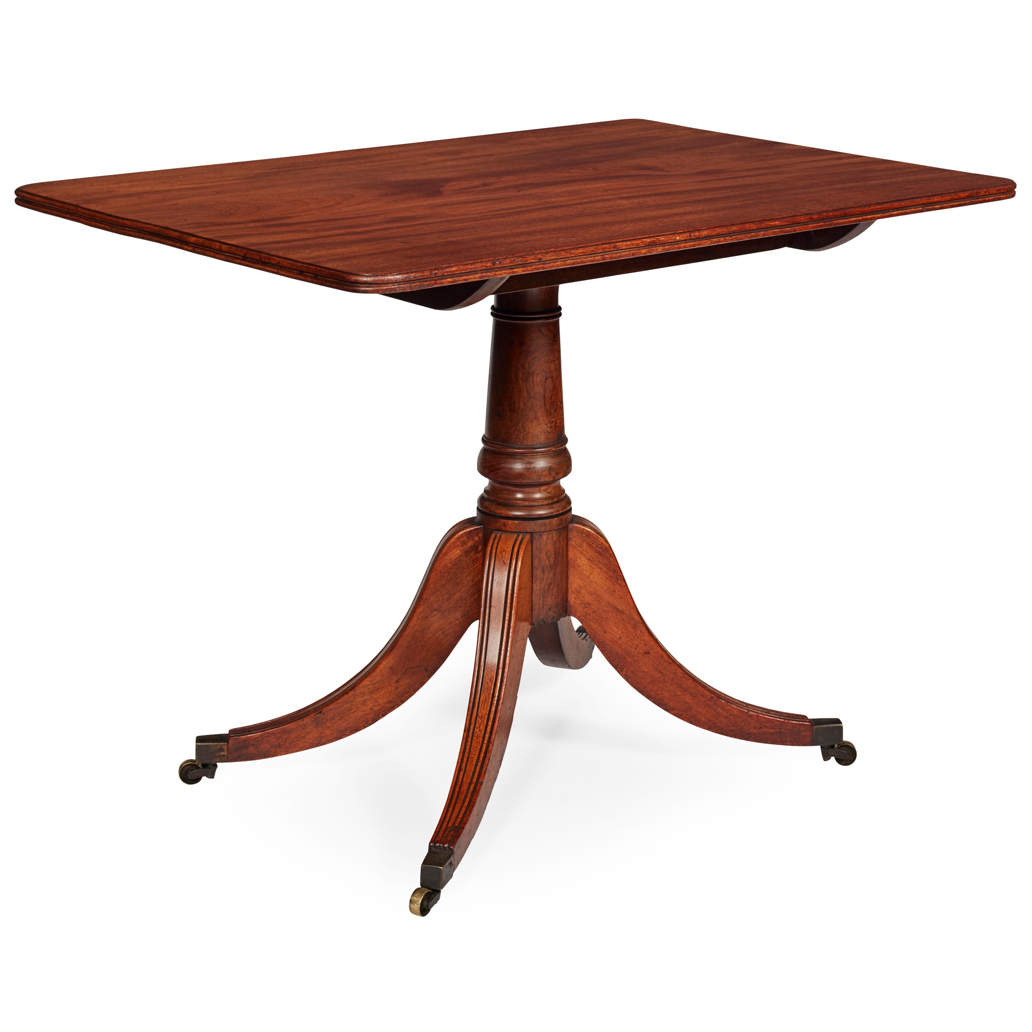GEORGE III MAHOGANY SUPPER TABLE