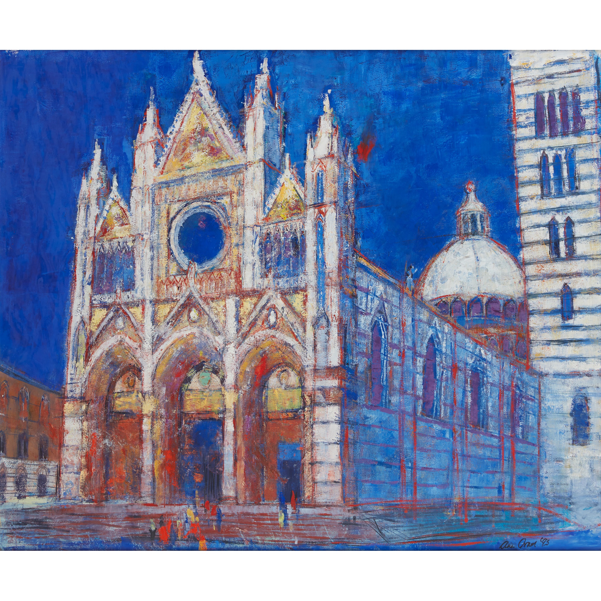 ANN ORAM R.S.W. (BRITISH 1956-)