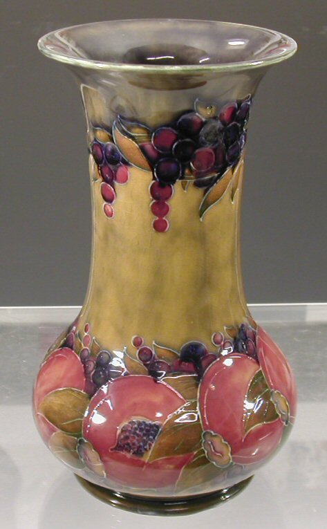 A Moorcroft baluster vase