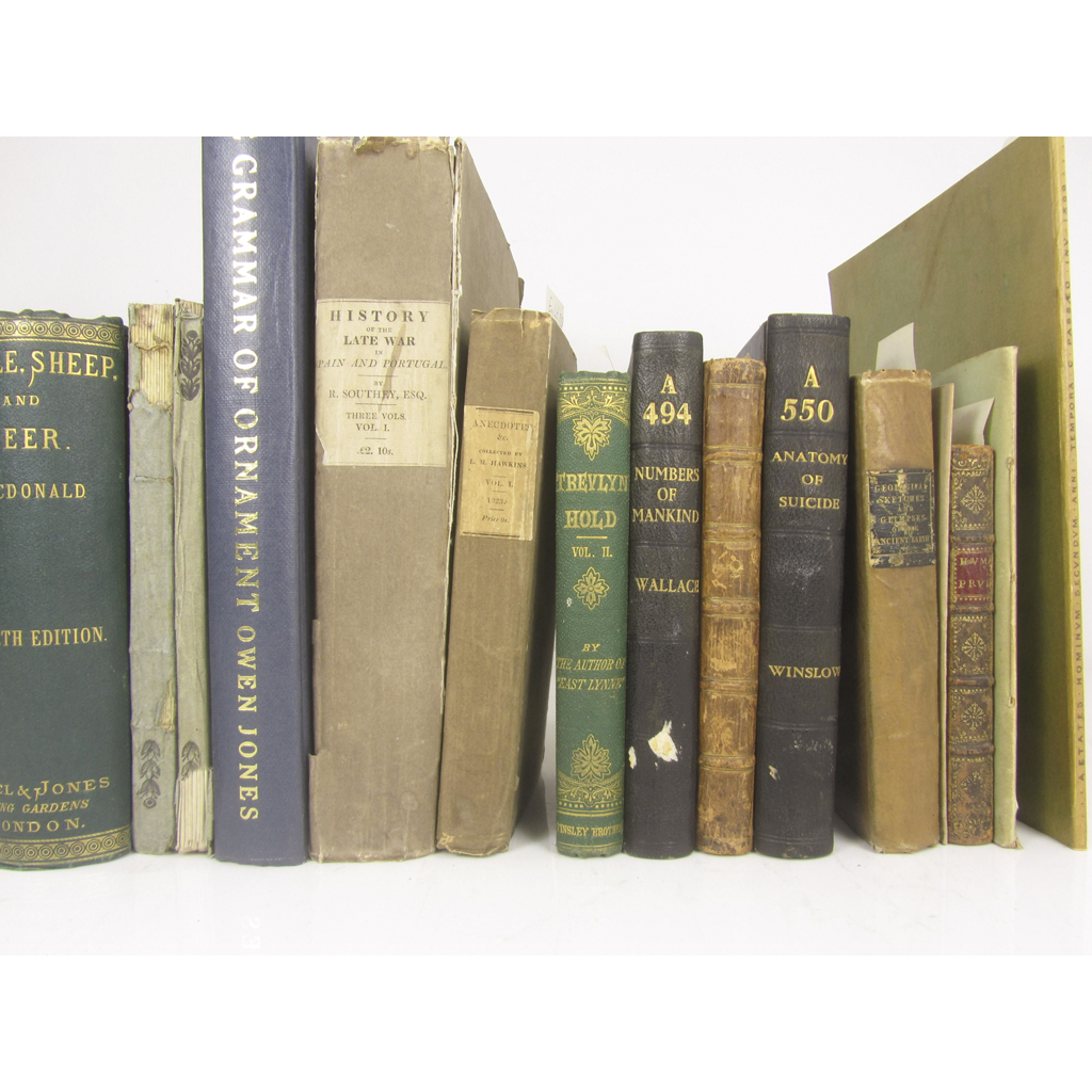 Miscellaneous volumes, a large quantity, including Rumford, Count