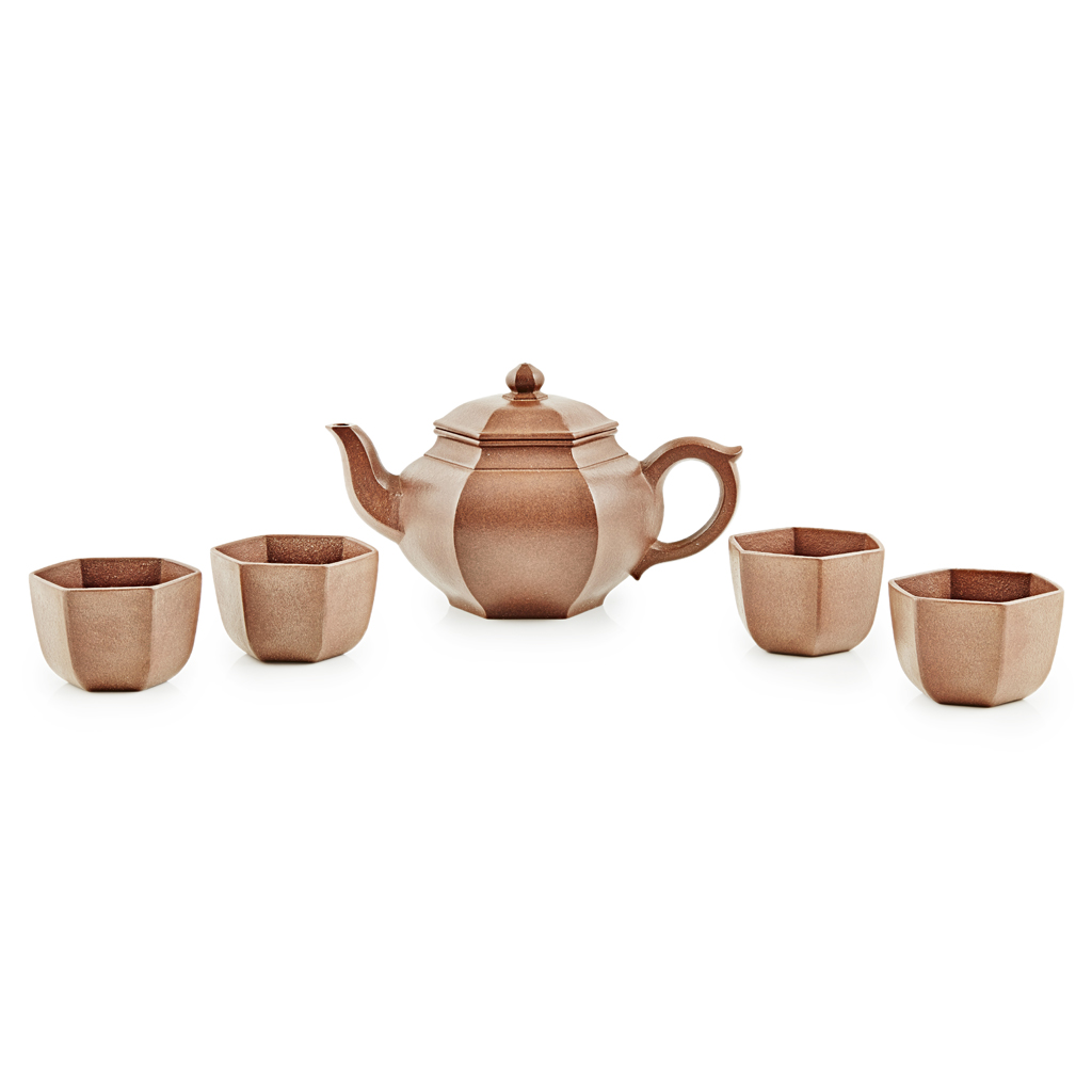 YIXING STONEWARE TEASET