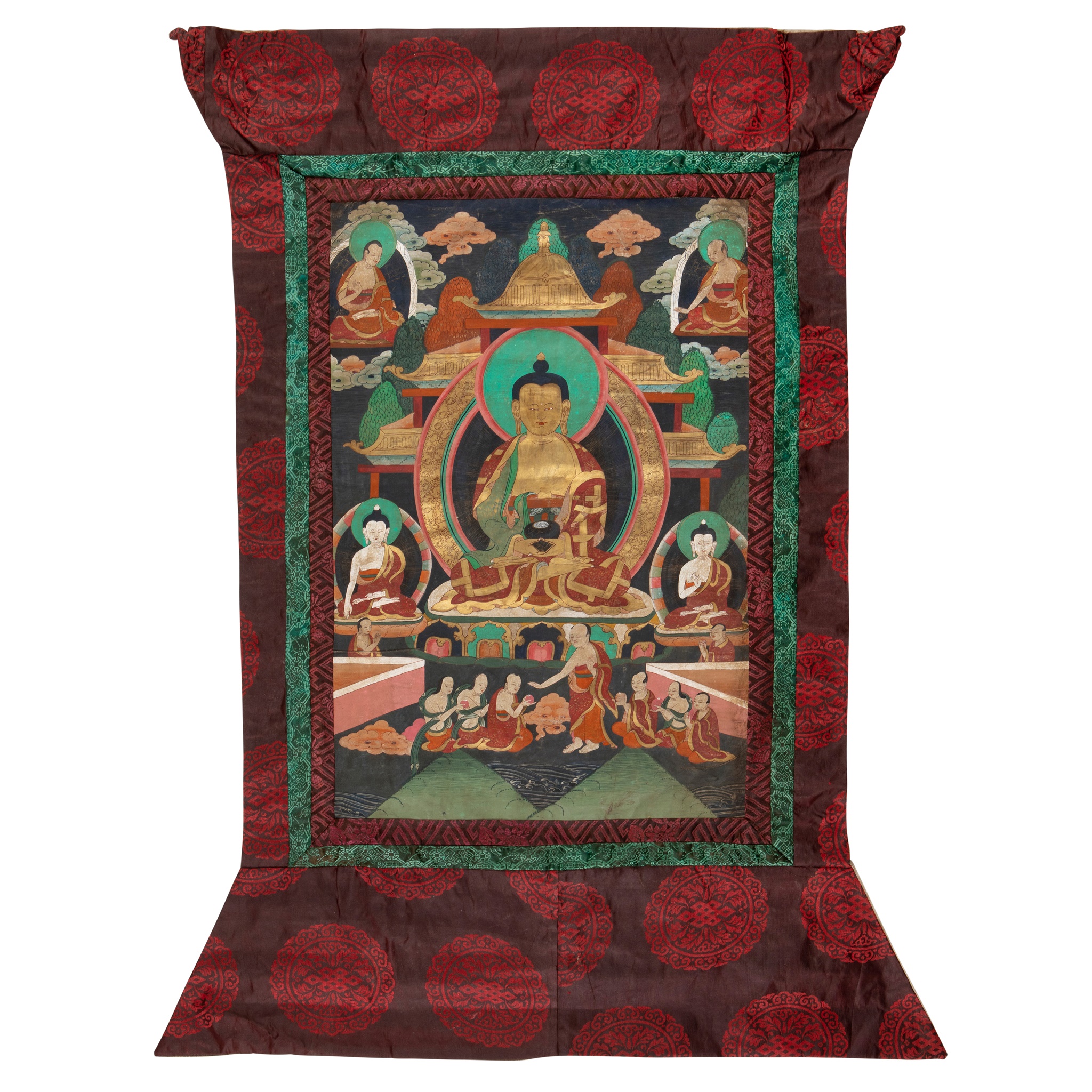 THANGKA DEPICTING AMITABHA