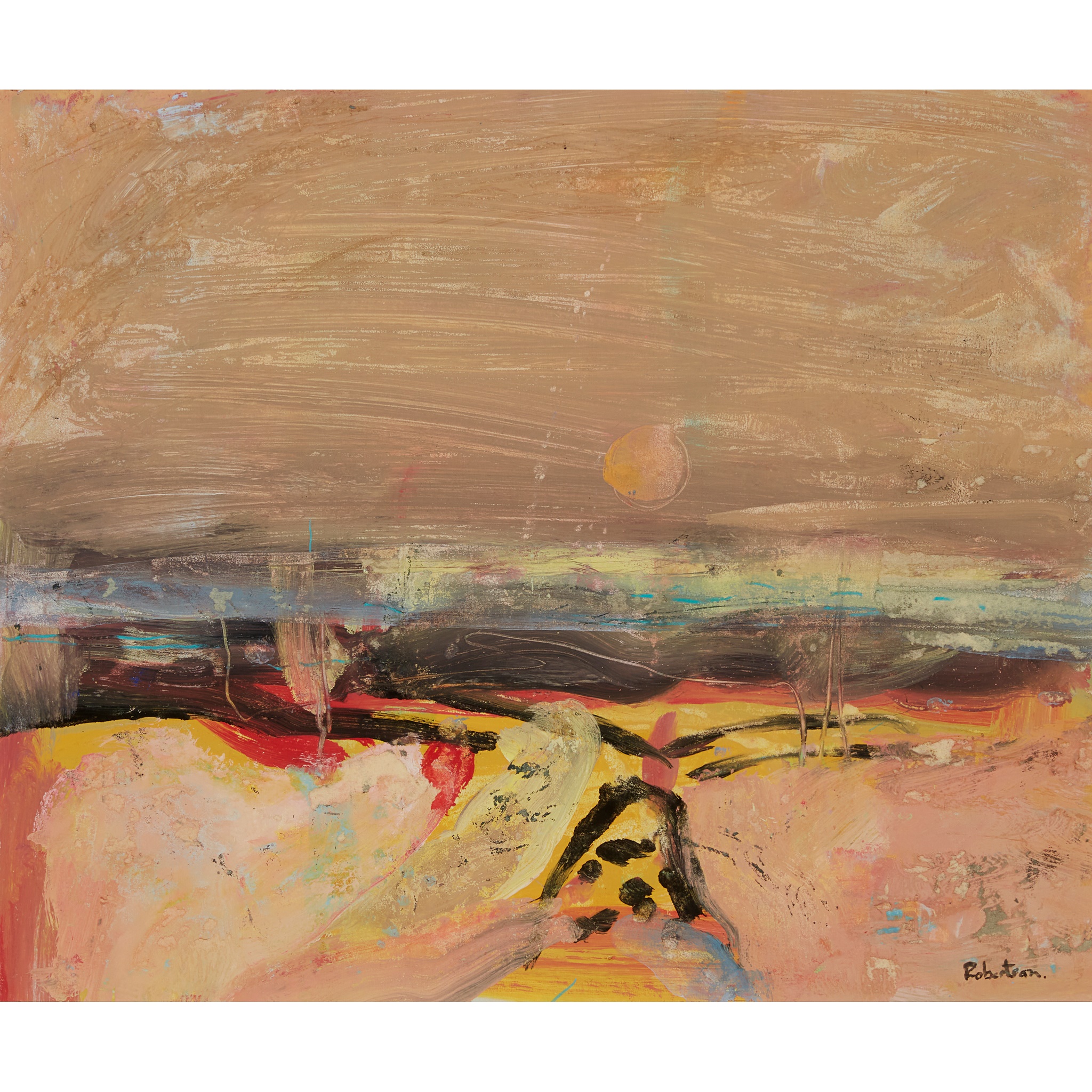 JAMES DOWNIE ROBERTSON M.B.E., R.S.A., R.S.W., R.G.I. (SCOTTISH 1931-2010)