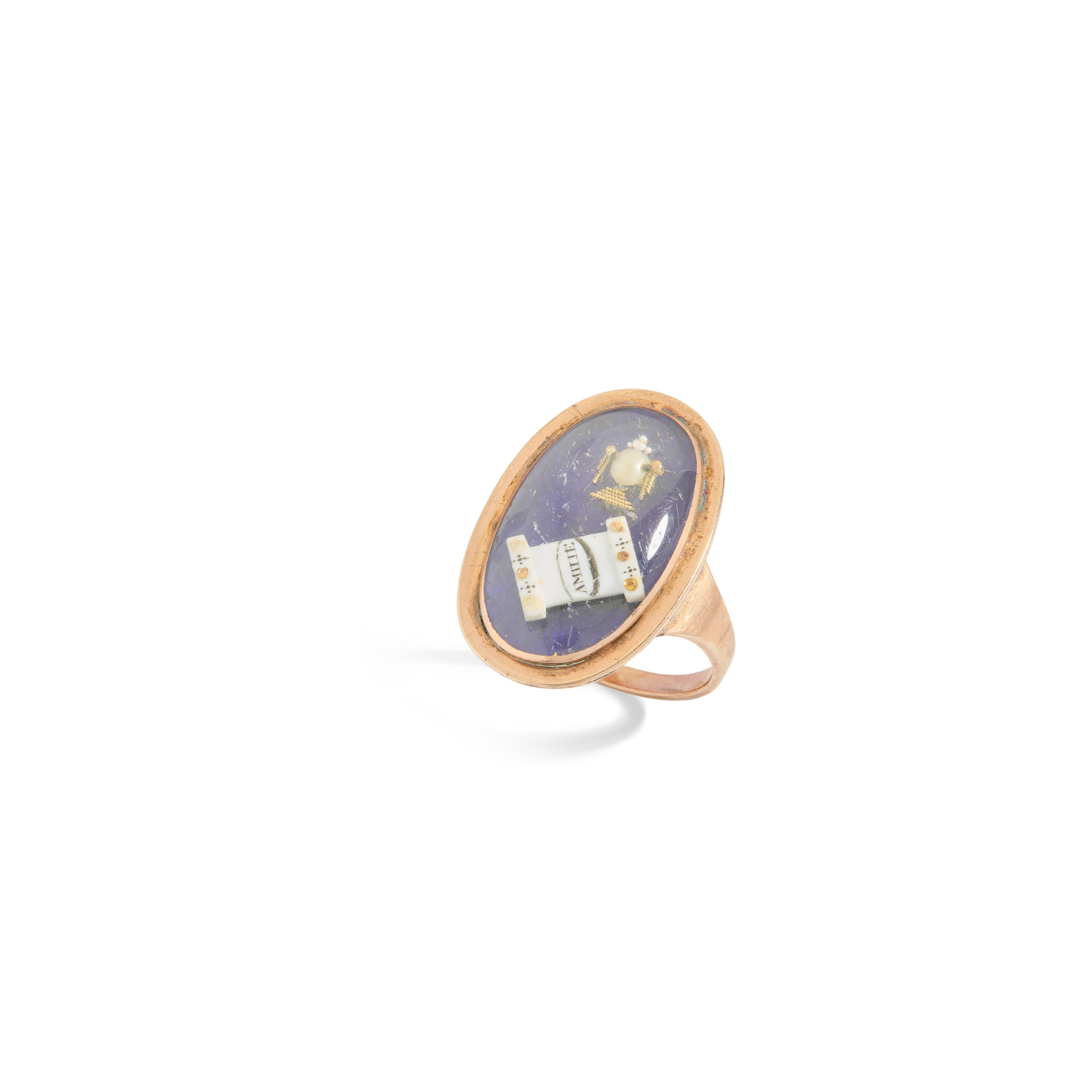 A George III memento mori ring