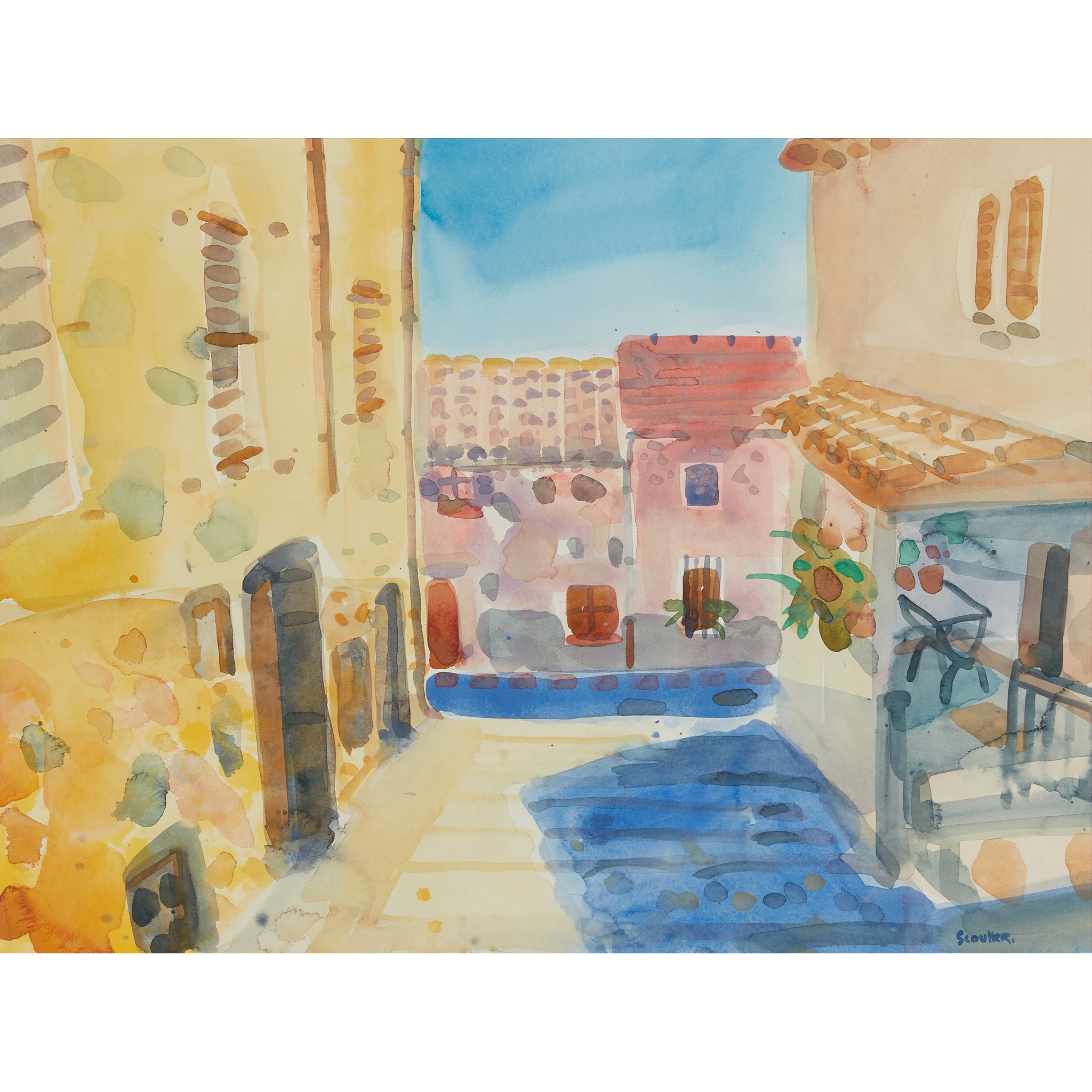 GLEN SCOULLER R.S.W., R.G.I. (SCOTTISH 1950-)