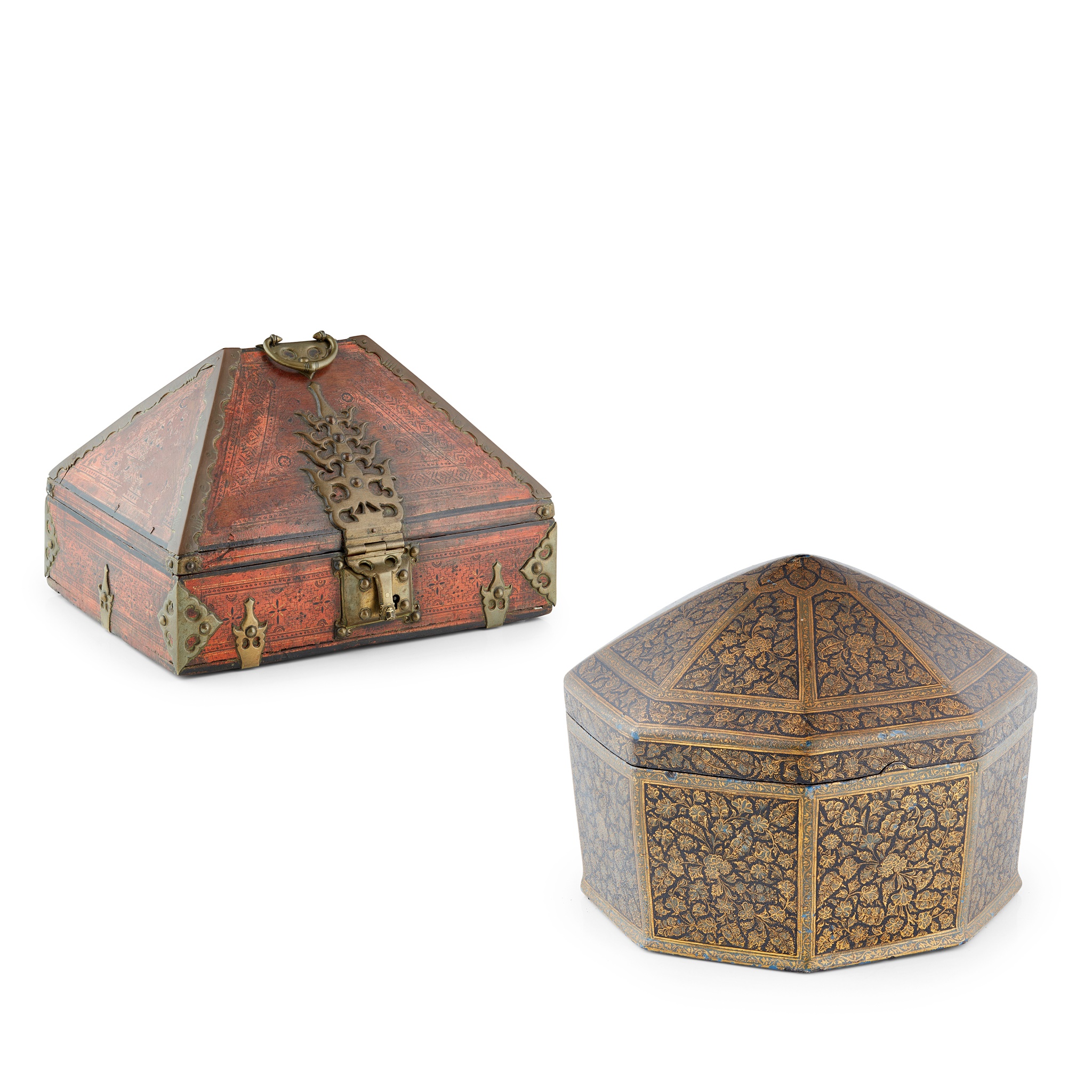 KASHMIRI PAPIER-MÂCHÉ TURBAN BOX