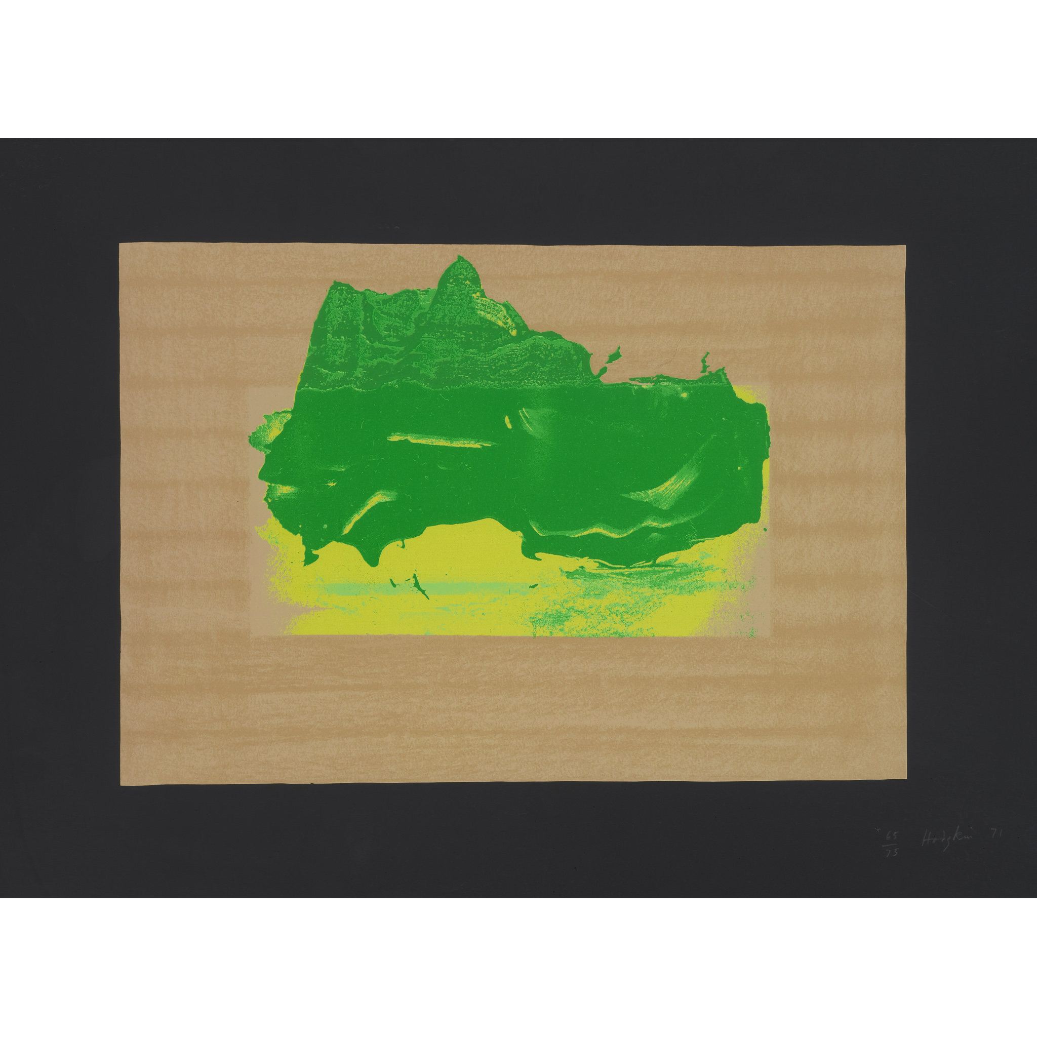 SIR HOWARD HODGKIN C.H., C.B.E. (BRITISH 1932-2017)