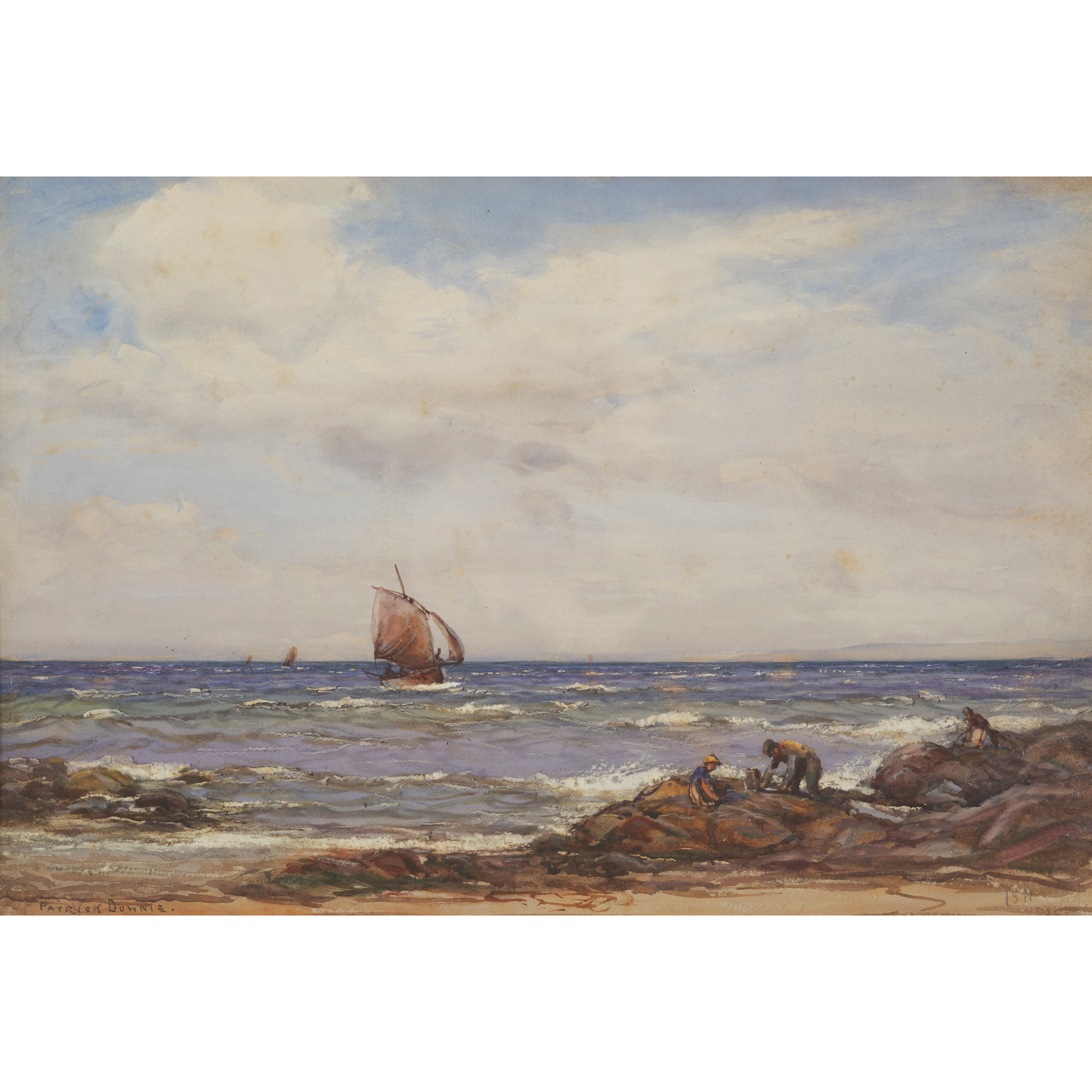 PATRICK DOWNIE R.S.W (SCOTTISH 1871-1945)