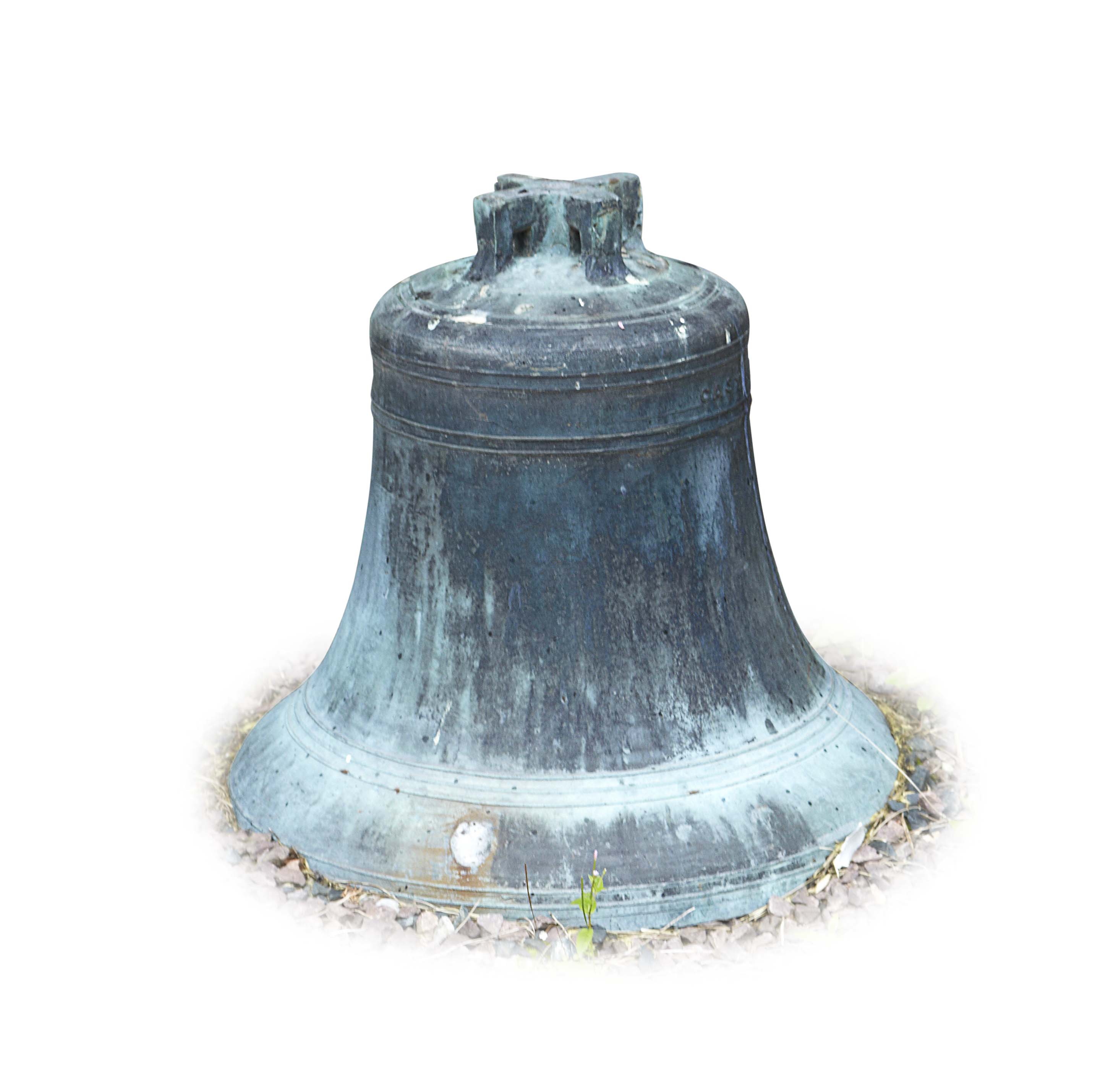 SET OF THREE LATE VICTORIAN GRADUATED BRONZE BELLS