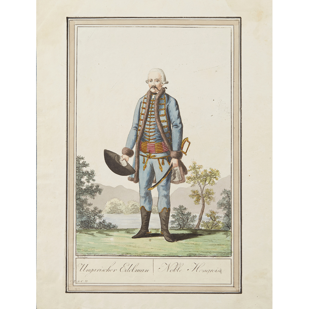 GROUP OF SIXTEEN EUROPEAN COSTUME STUDIES