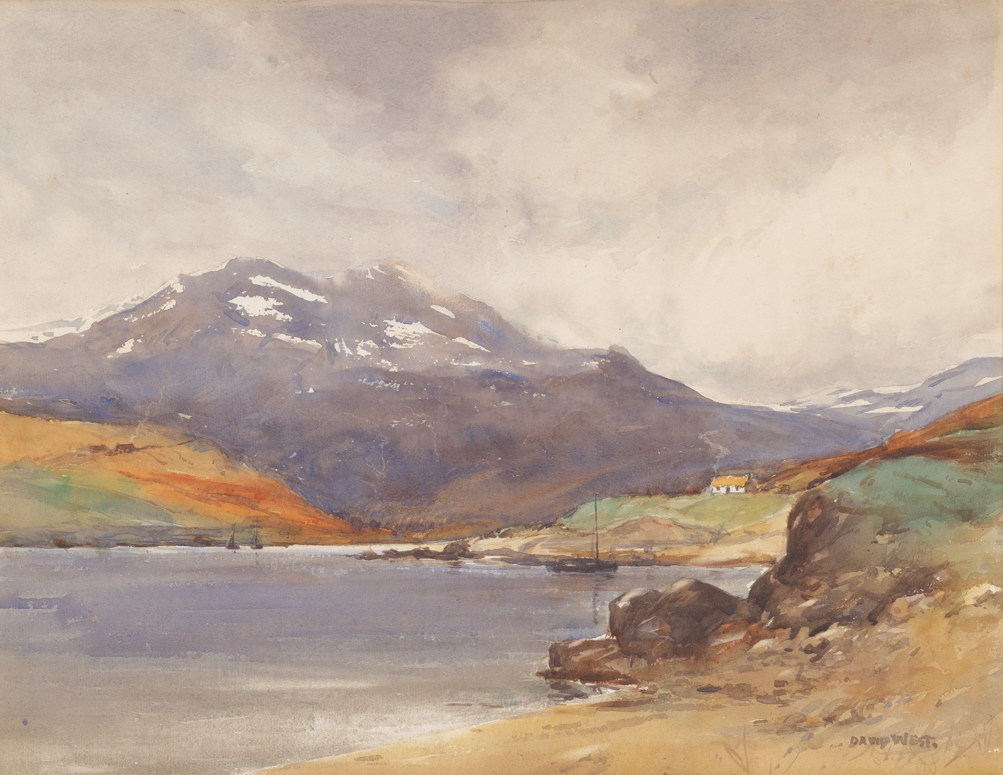 DAVID WEST R.S.W. (SCOTTISH 1868-1936)