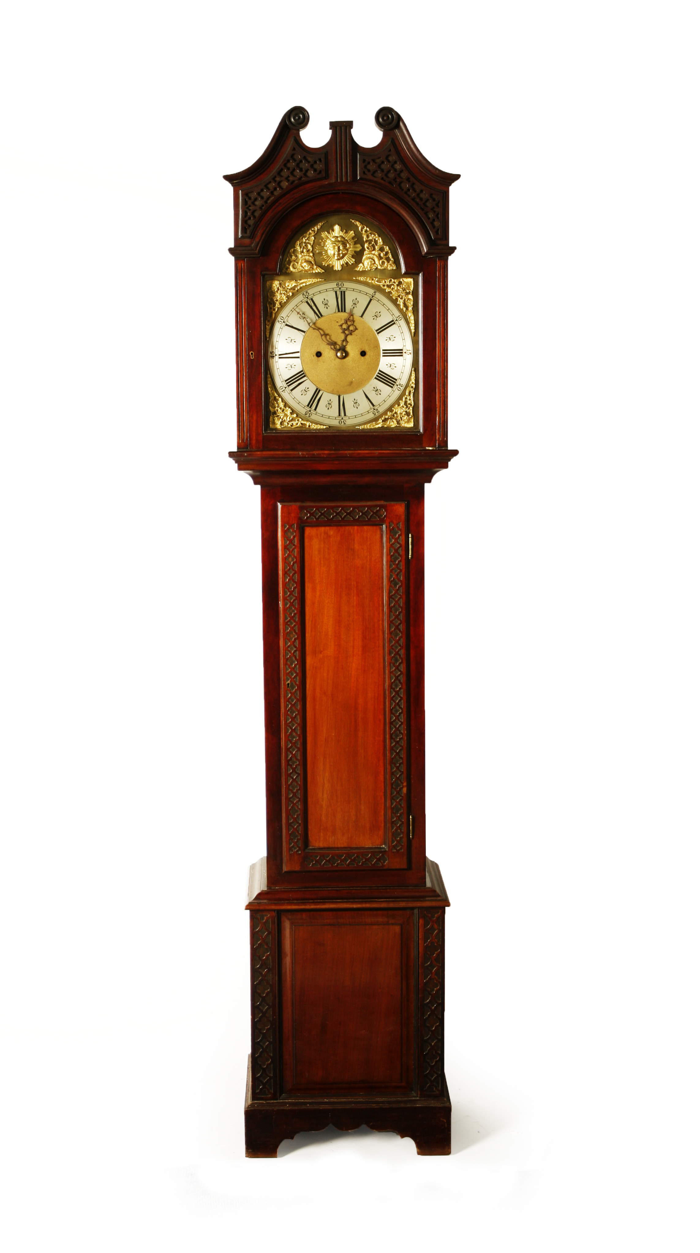 MAHOGANY LONGCASE CLOCK
