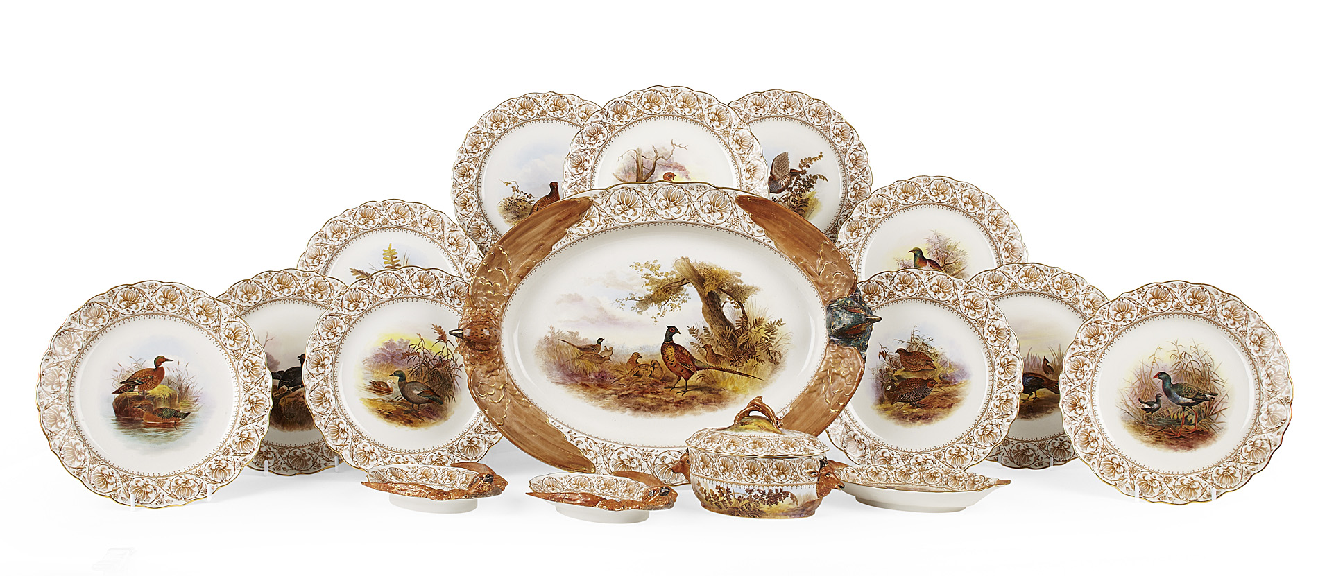 ROYAL WORCESTER PART DINNER SERVICE