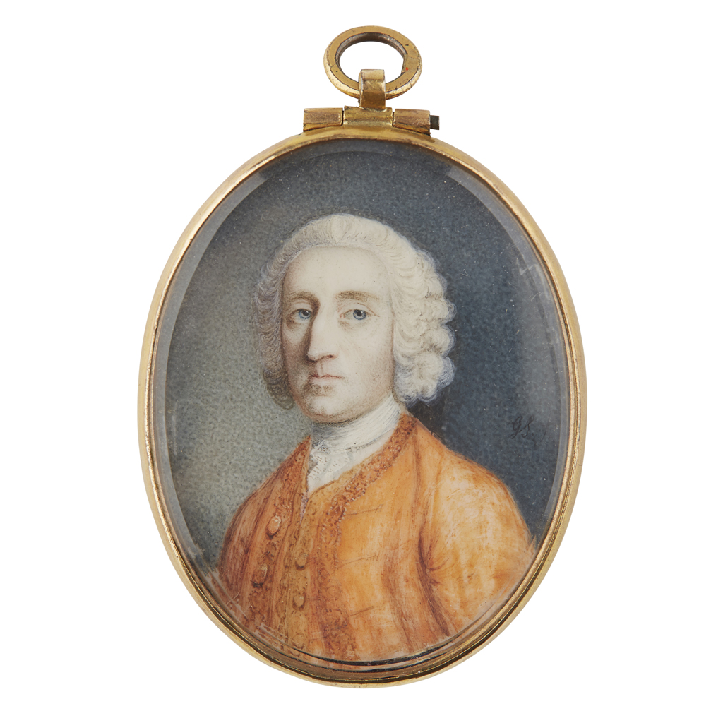 PORTRAIT MINIATURE OF WILLIAM NAPIER, 7TH LORD NAPIER OF MERCHISTON (1730-1775)