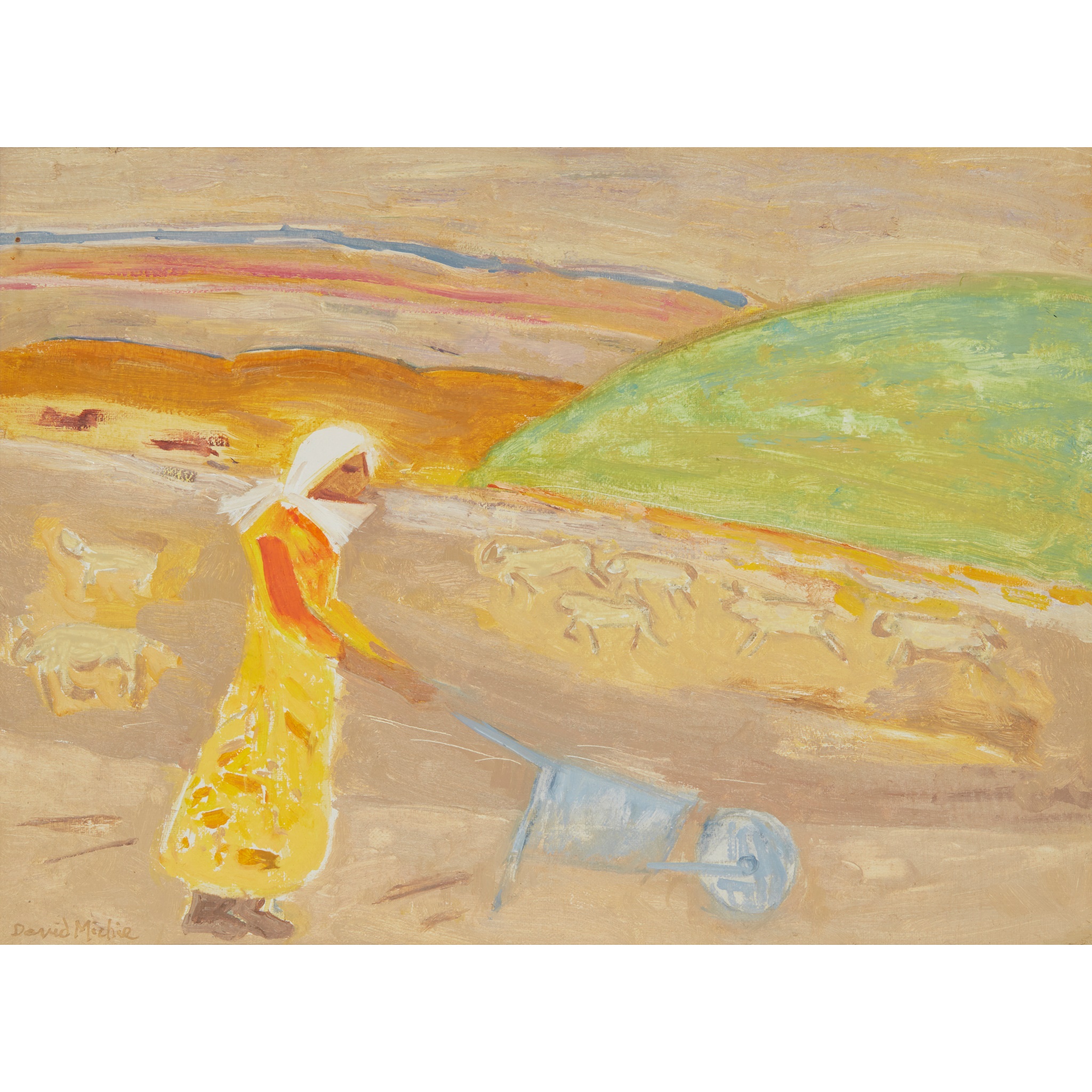 DAVID MICHIE O.B.E., R.S.A., R.G.I., F.R.S.A (SCOTTISH 1928-2015)