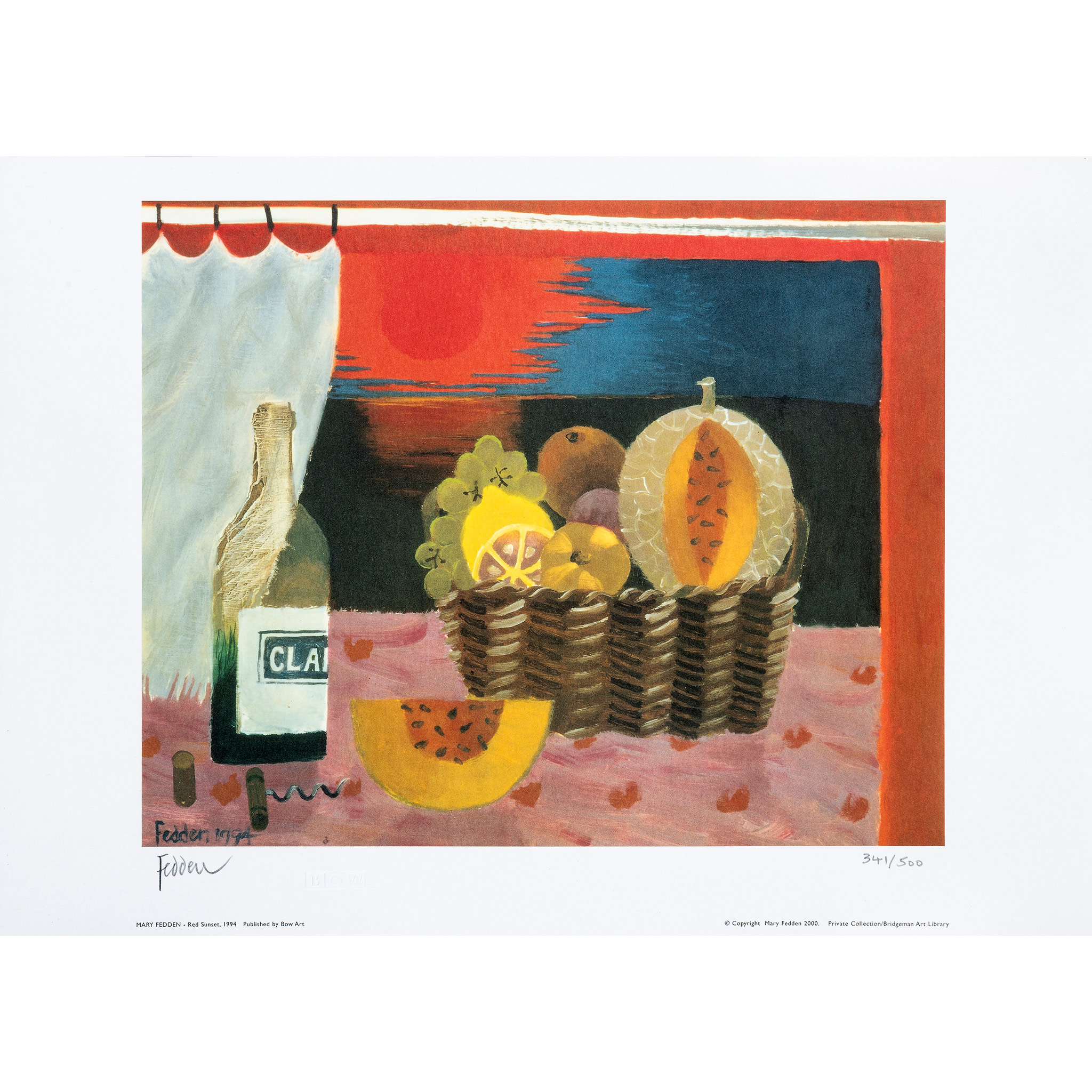 MARY FEDDEN O.B.E. R.A. R.W.A. (BRITISH 1915-2012)