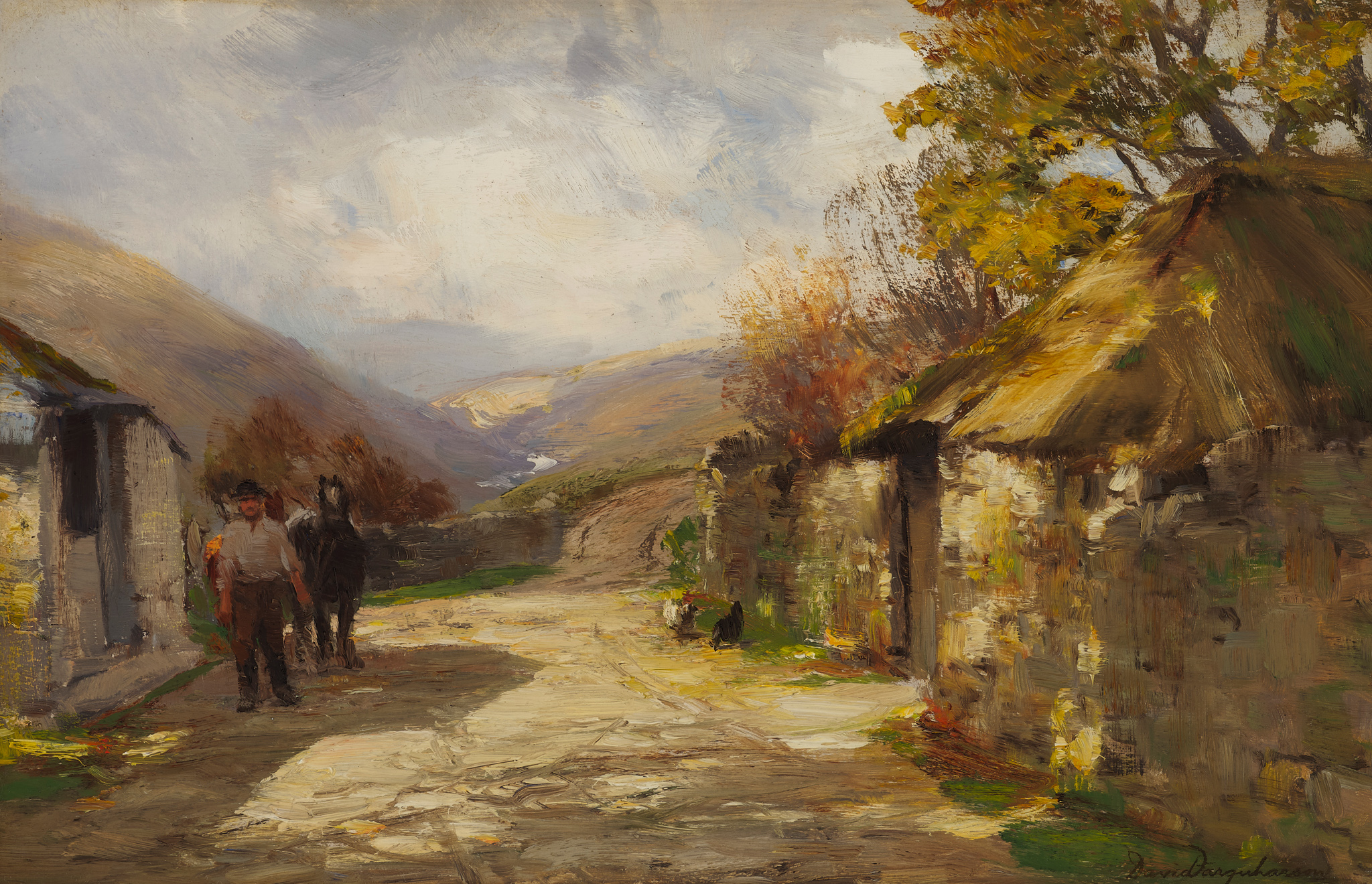 DAVID FARQUHARSON A.R.A., A.R.S.A., R.S.W. R.O.I. (SCOTTISH 1840-1907)