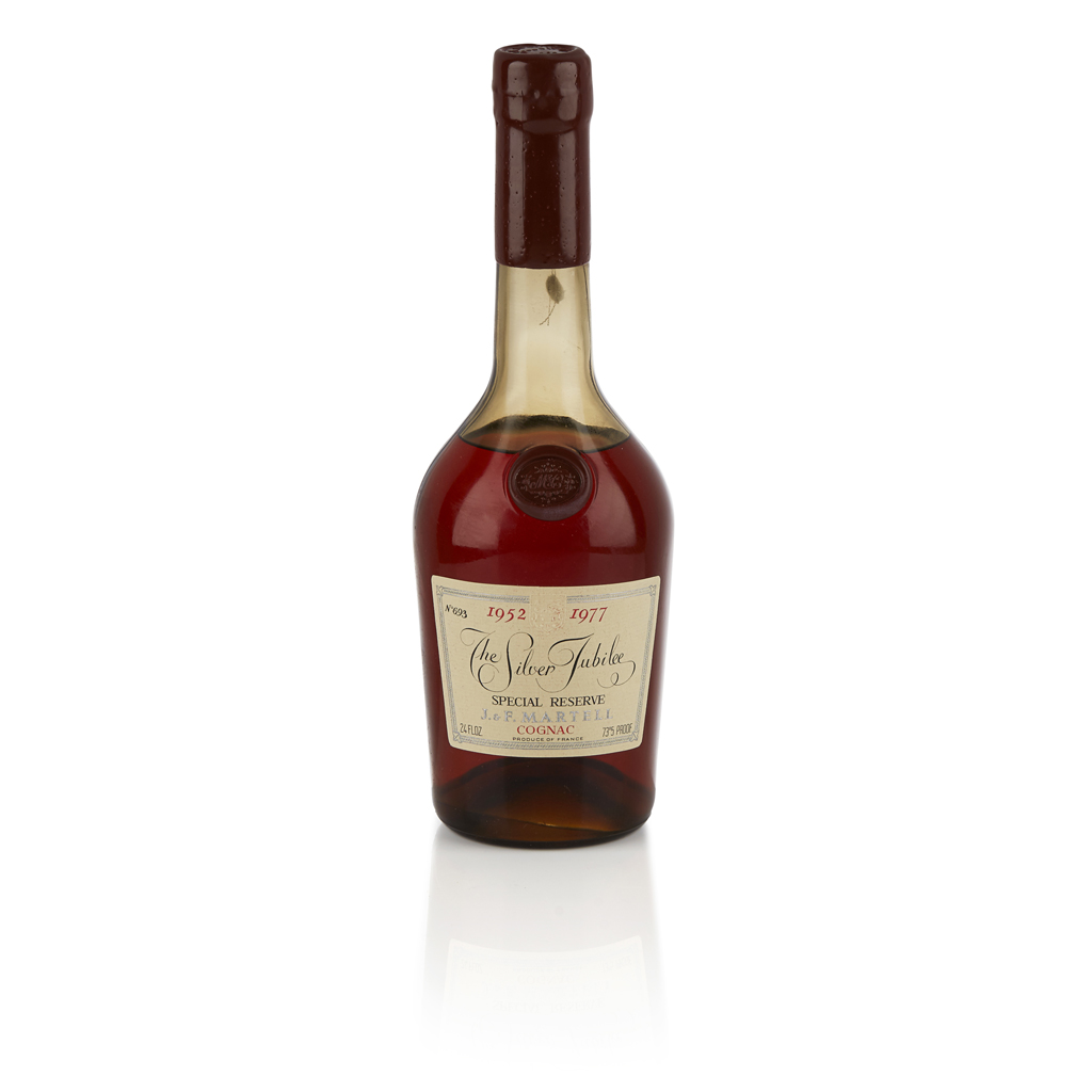 J. & F. MARTELL SILVER JUBILEE 1952-1977 SPECIAL RESERVE COGNAC