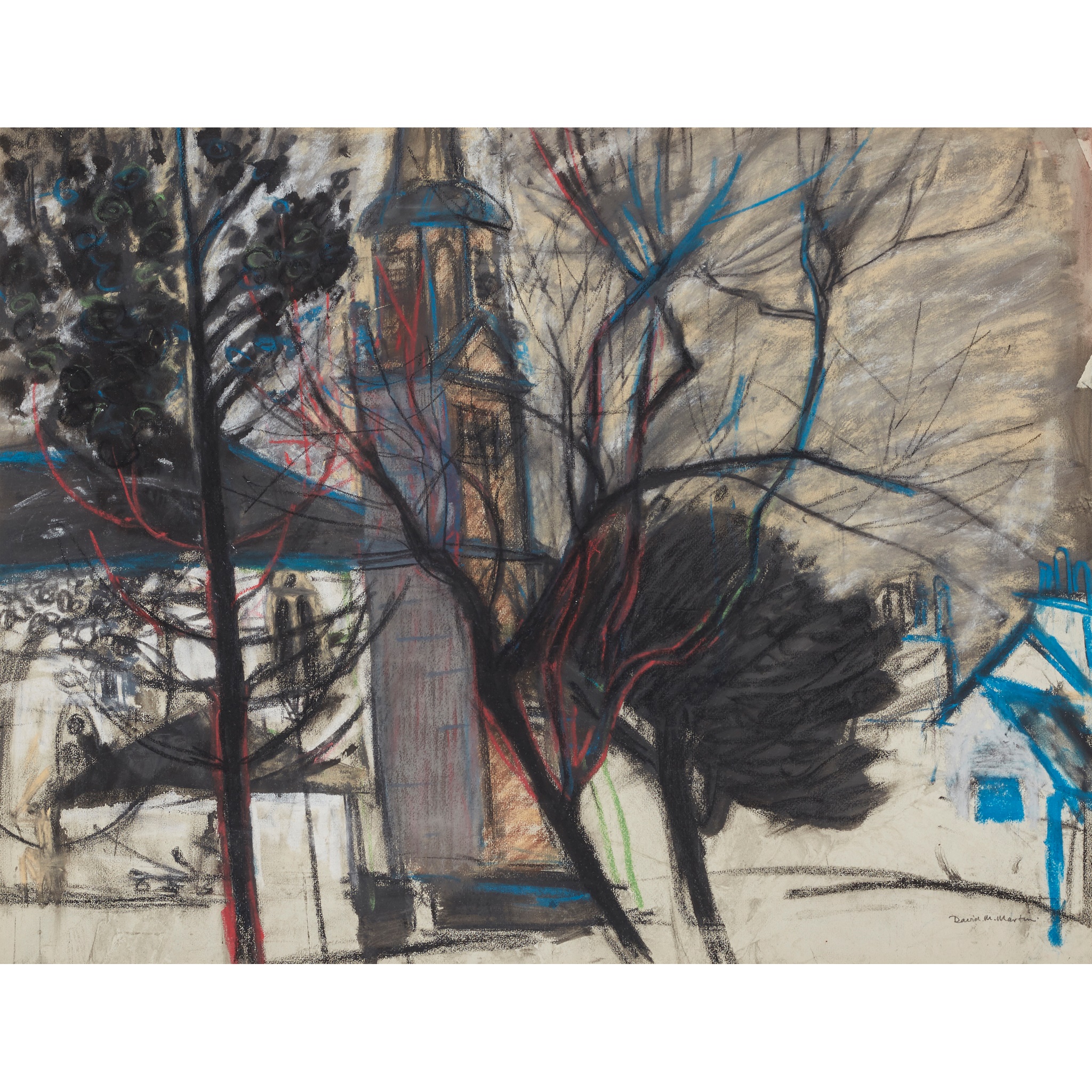 DAVID MCLEOD MARTIN R.S.W., R.G.I., S.S.A (SCOTTISH 1922-2018)