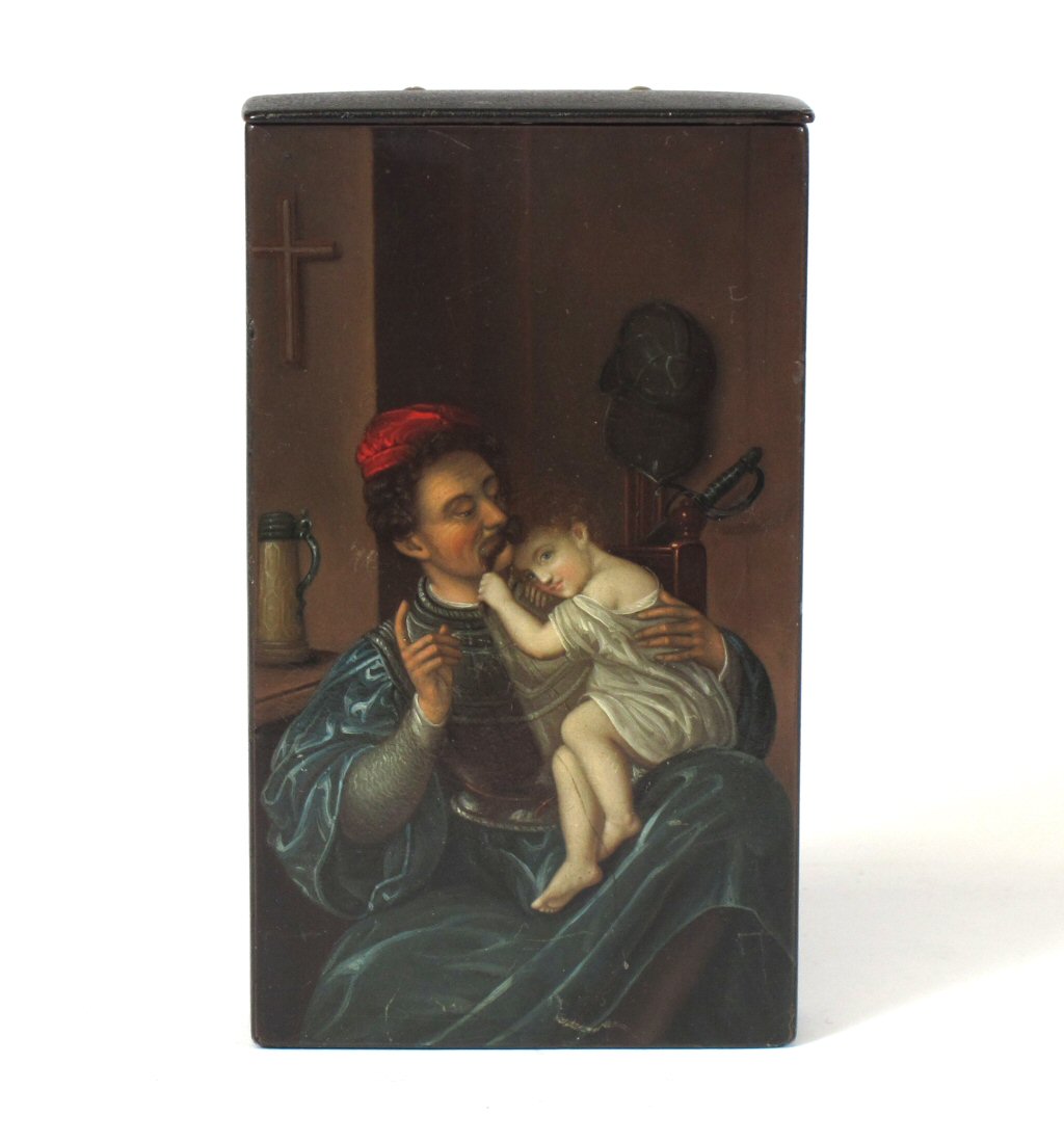 CONTINENTAL PAPIER MACHE BOX