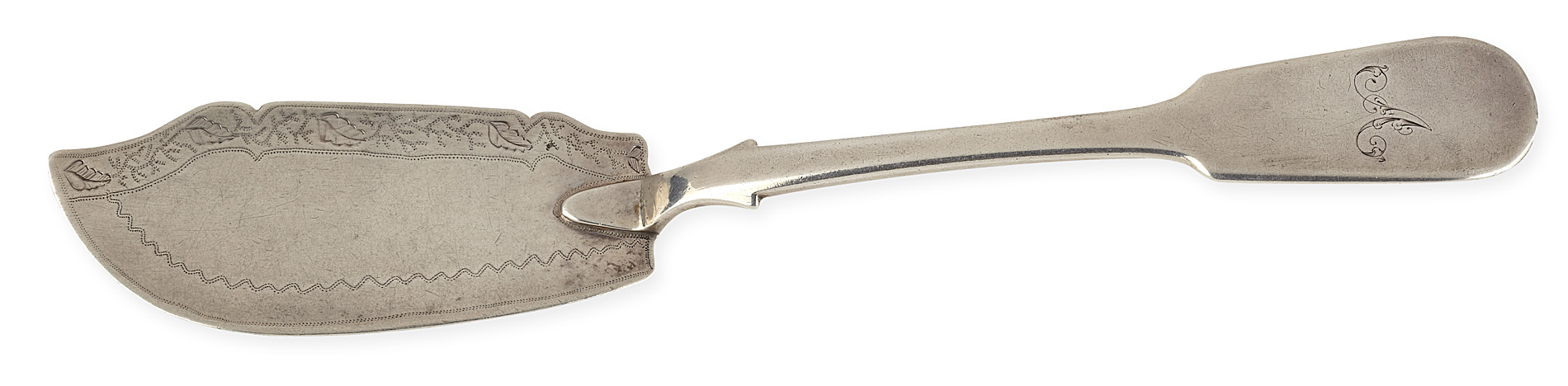 Dumfries / Castle Douglas - a rare Scottish provincial butter knife