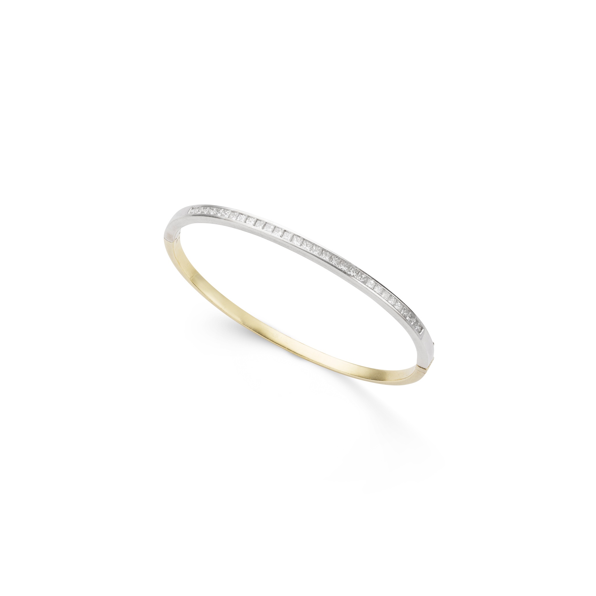 A diamond bangle