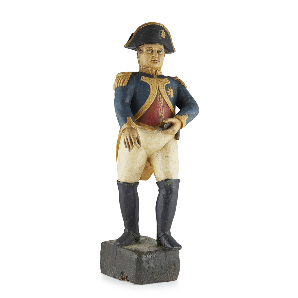 RARE TOBACCONIST FIGURE OF NAPOLEON