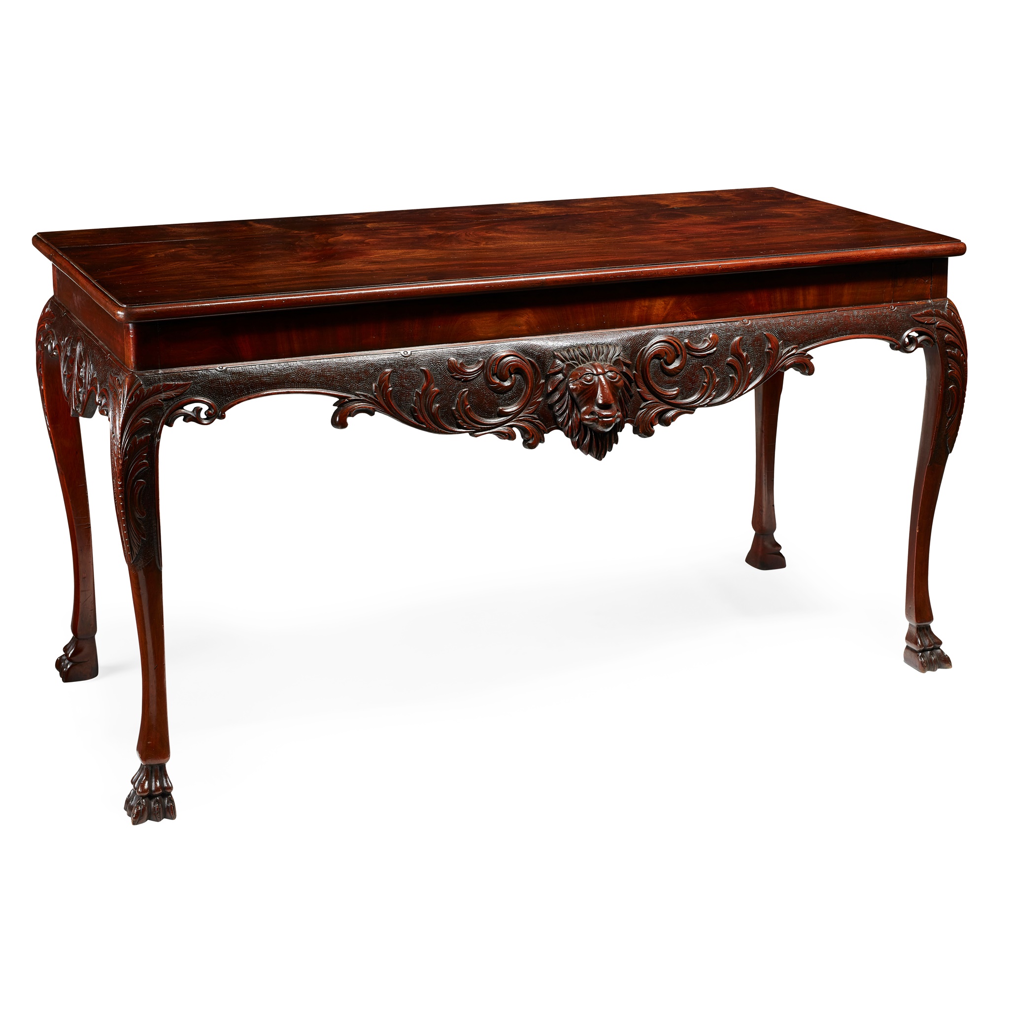 IRISH MAHOGANY SIDE TABLE