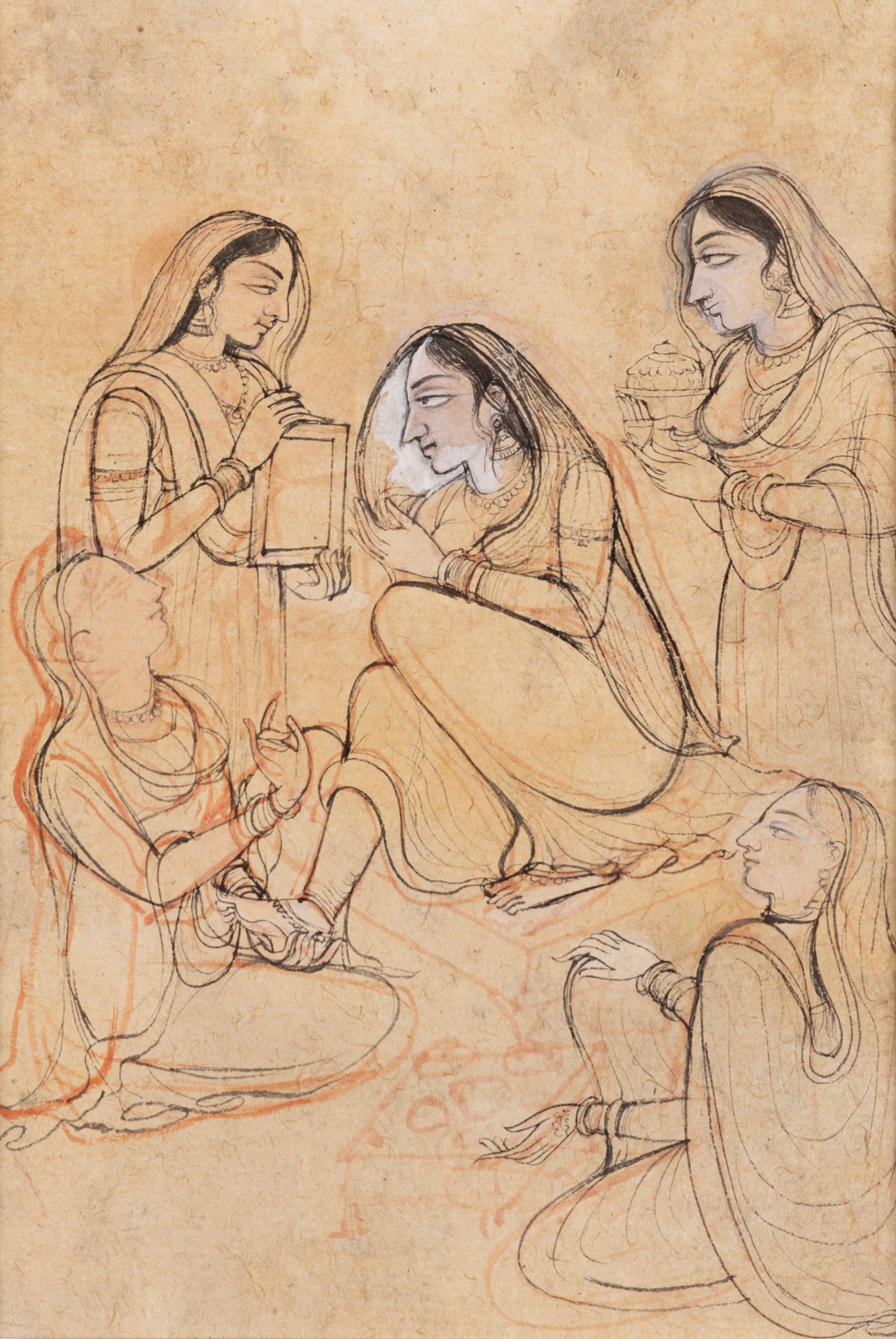 ATTRIBUTED TO THE ARTIST HARKHU: VASAKKASAJJA NAYIKA