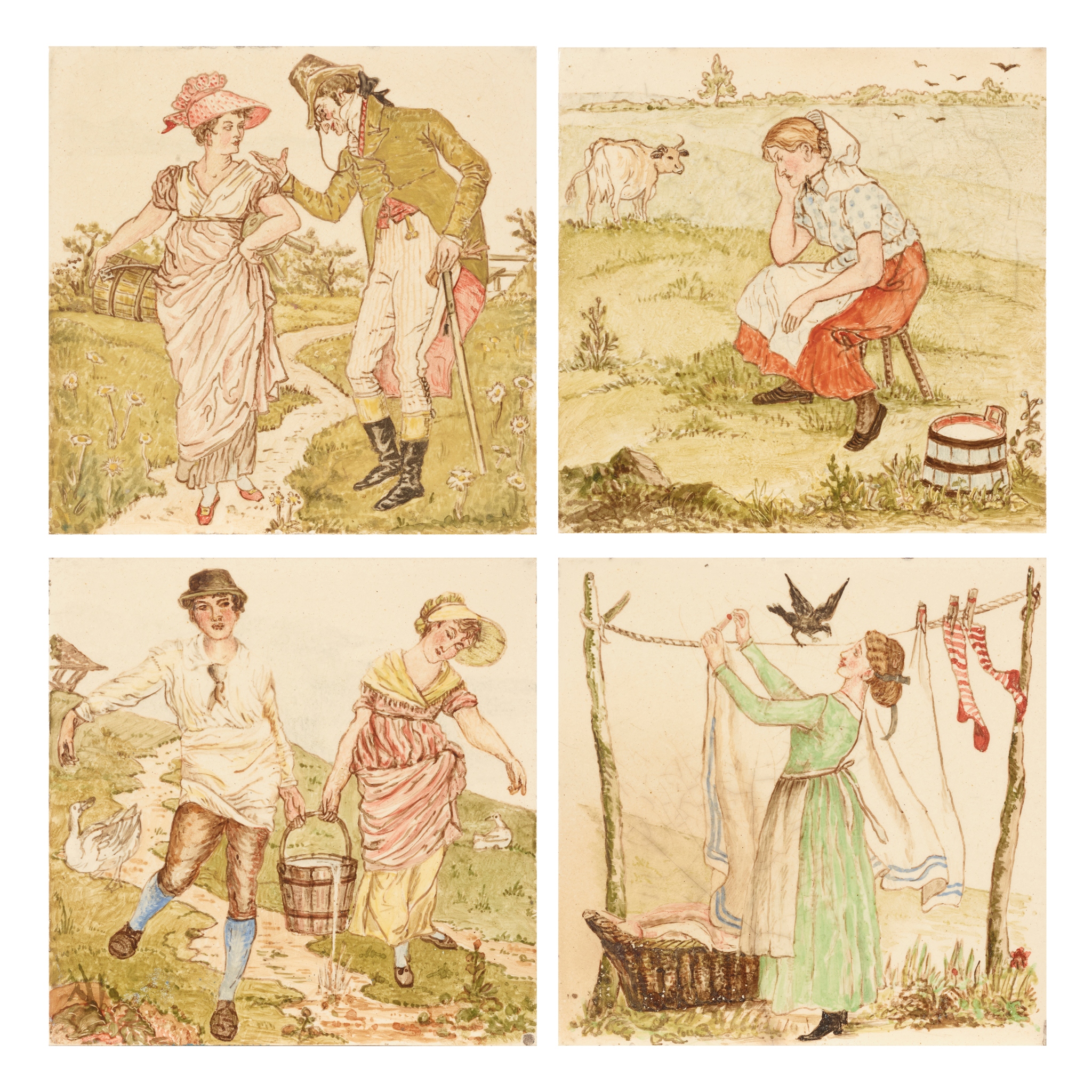 WALTER CRANE (1845-1915) FOR MAW & CO.