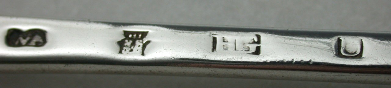 A George II Scottish hash spoon