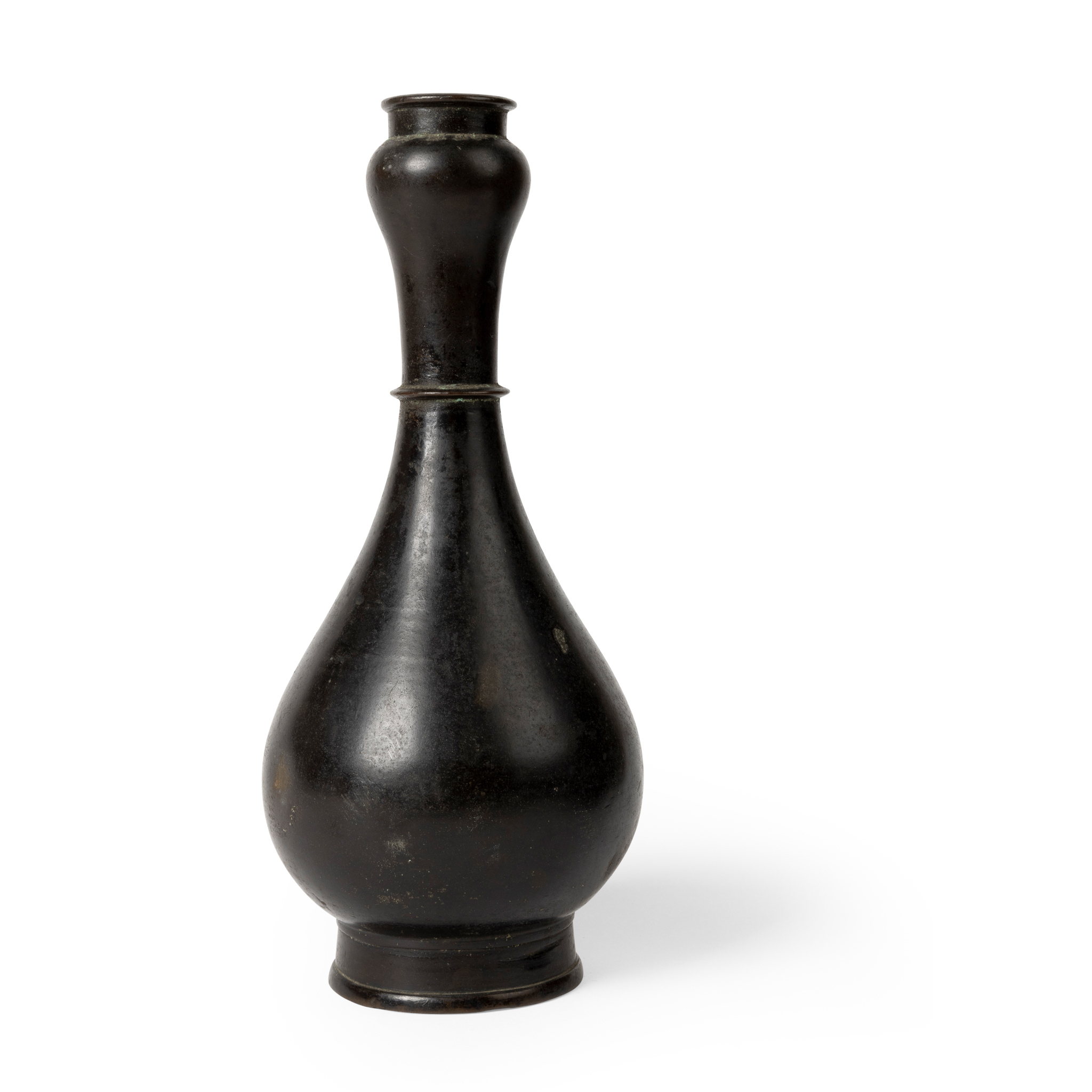 CHINESE BRONZE GARLIC-HEAD VASE