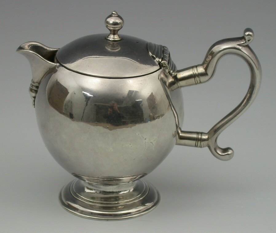 A rare George II Scottish bullet milkpot,