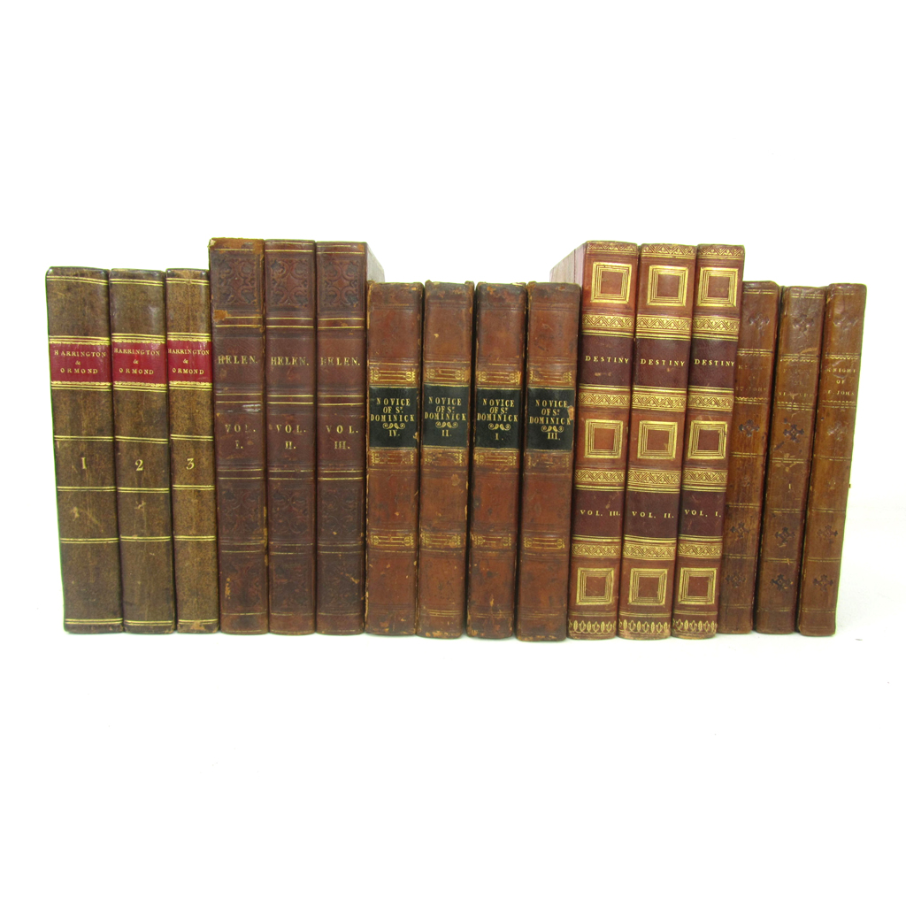 FOUR FEMALE REGENCY AUTHORS: MARIA EDGEWORTH, ANNA PORTER, SUSAN FERRIER &, SYDNEY OWENSEN, COMPRISING