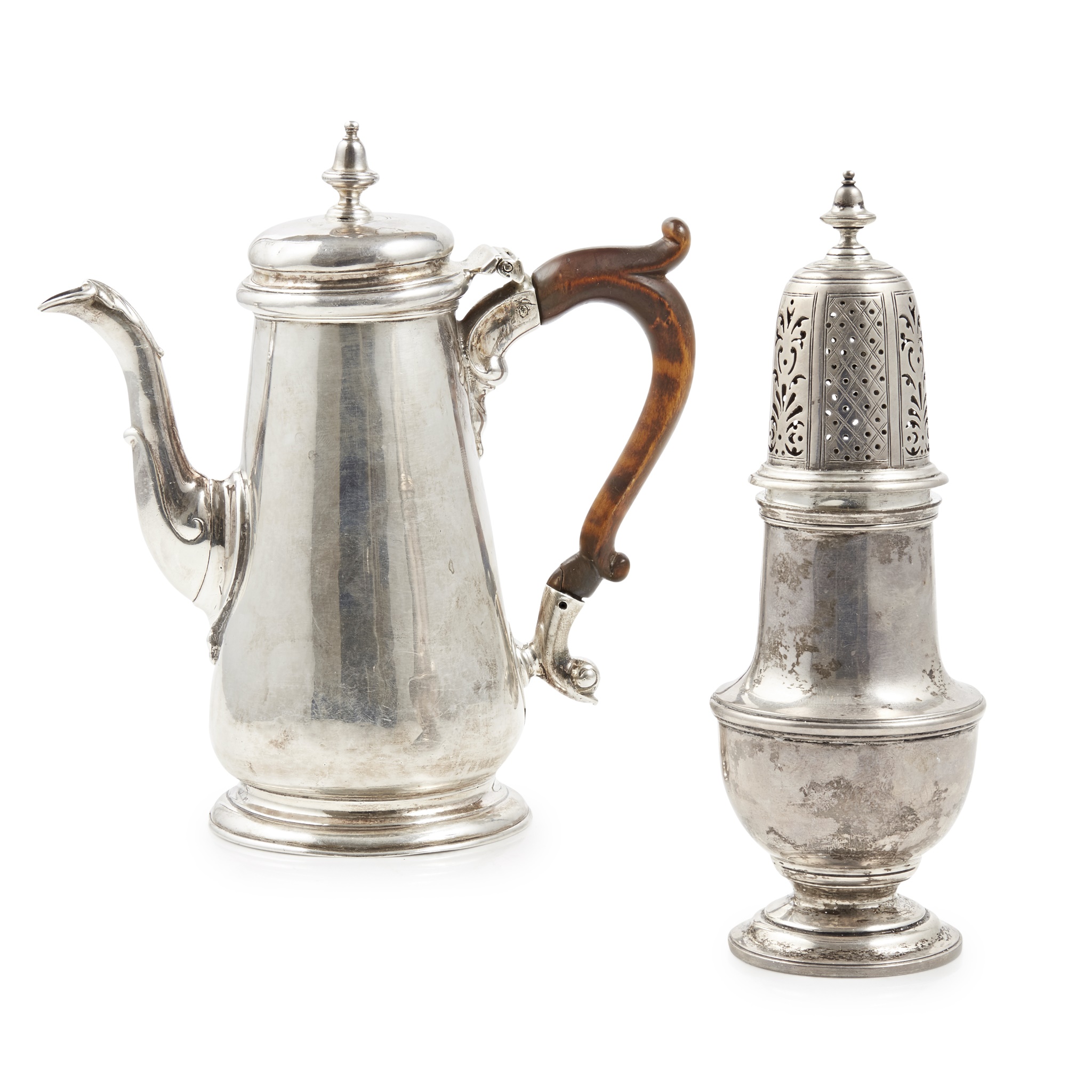 A George III coffee pot