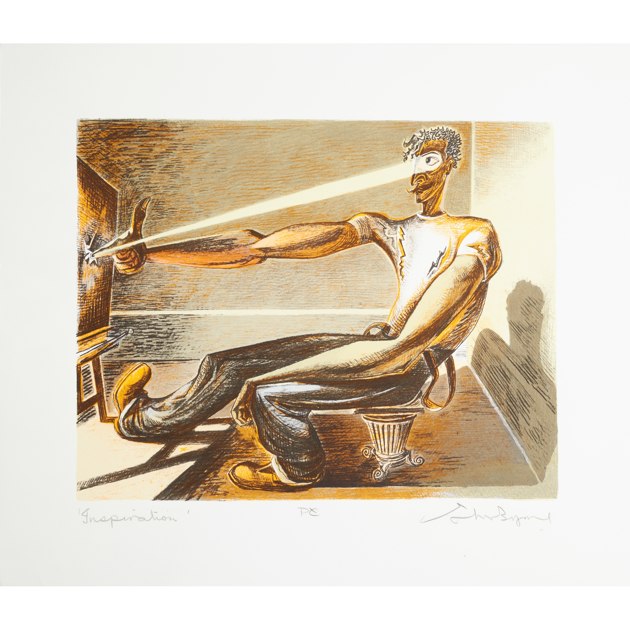 JOHN BYRNE R.S.A. (SCOTTISH 1940 - 2023)