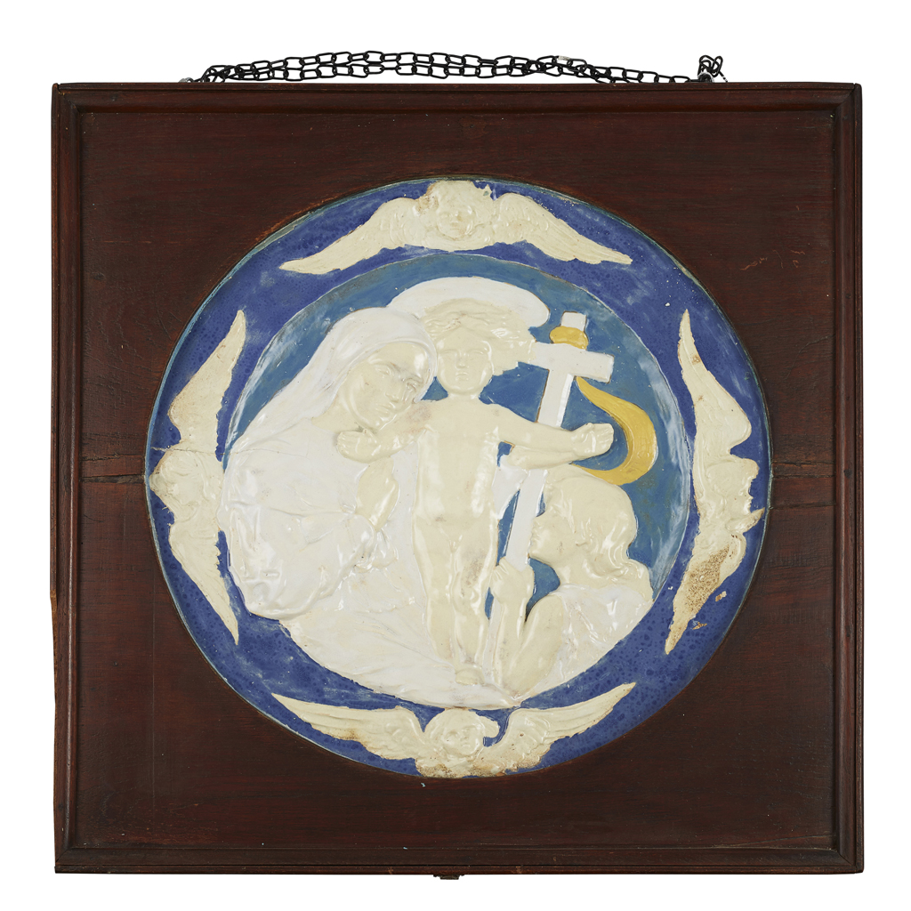 ATTRIBUTED TO ELLEN MARY ROPE FOR DELLA ROBBIA POTTERY, BIRKENHEAD