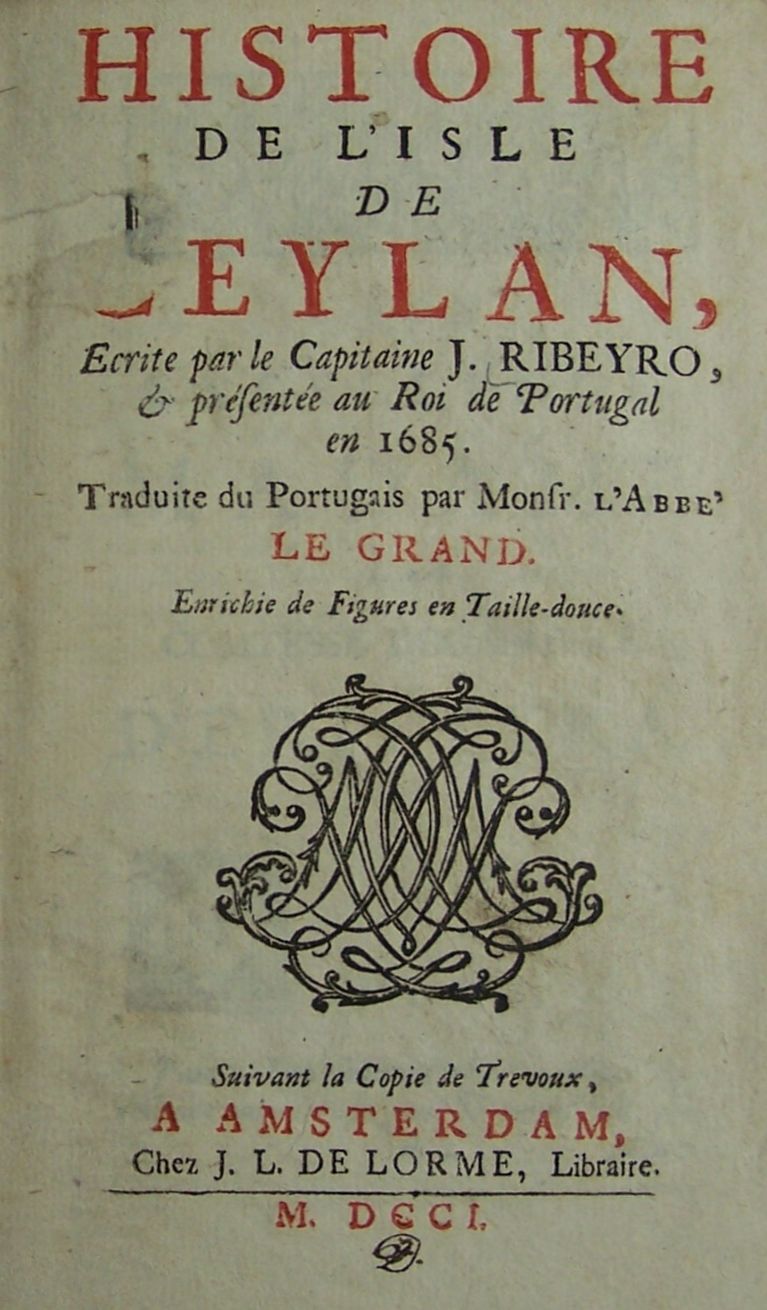 Ceylon - Ribeyro, Juan