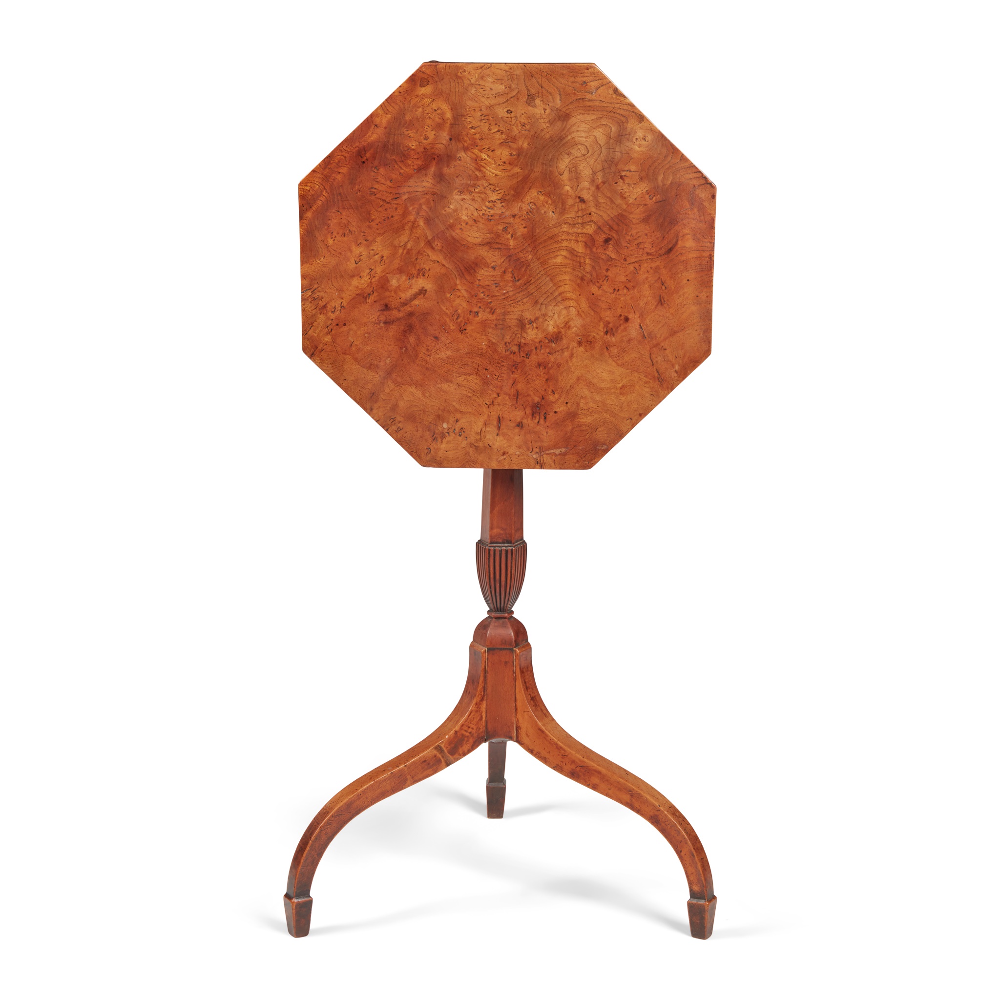 REGENCY YEW WOOD WINE TABLE