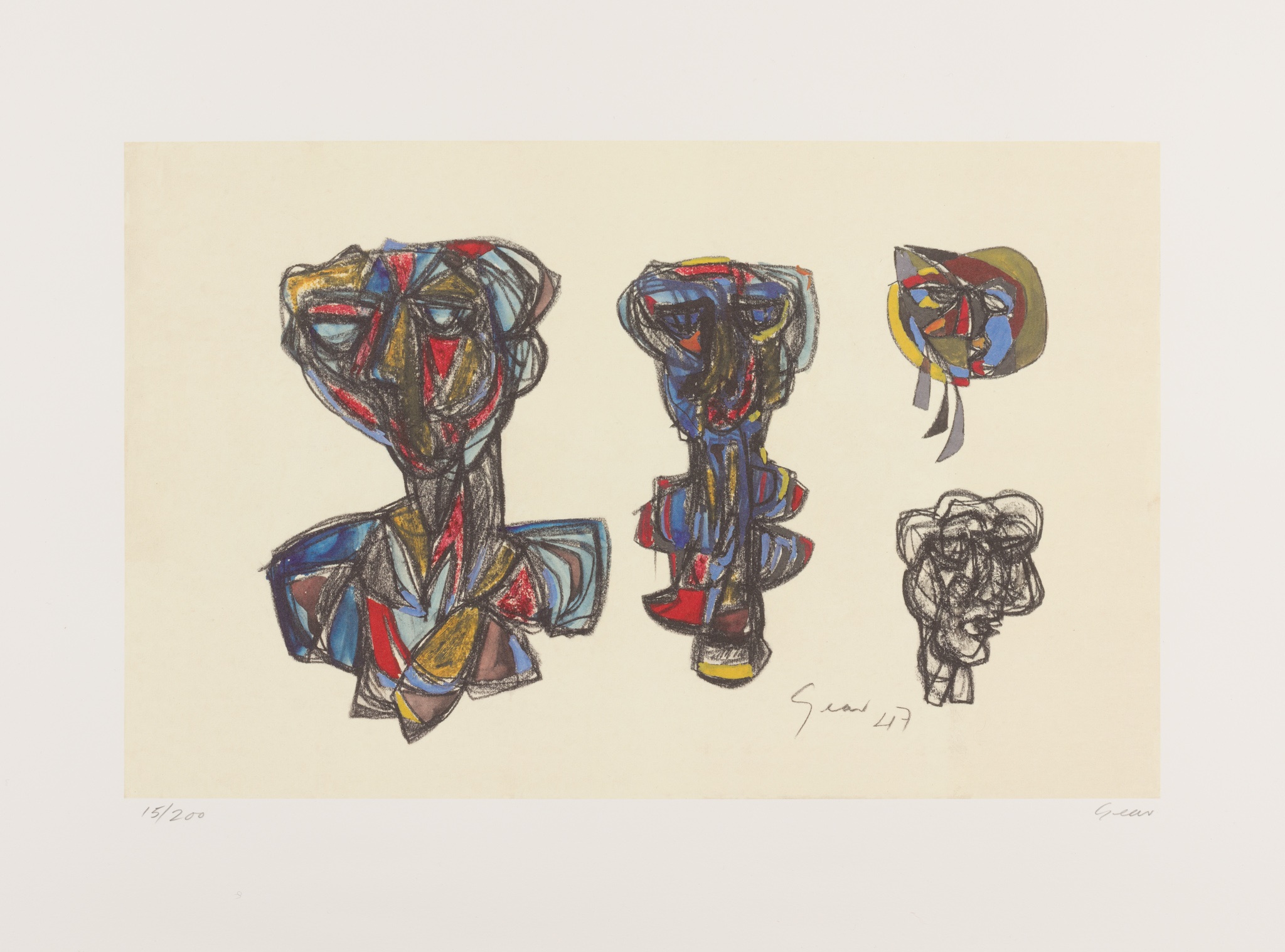 WILLIAM GEAR R.A., F.R.S.A., R.B.S.A. (SCOTTISH 1915-1997)