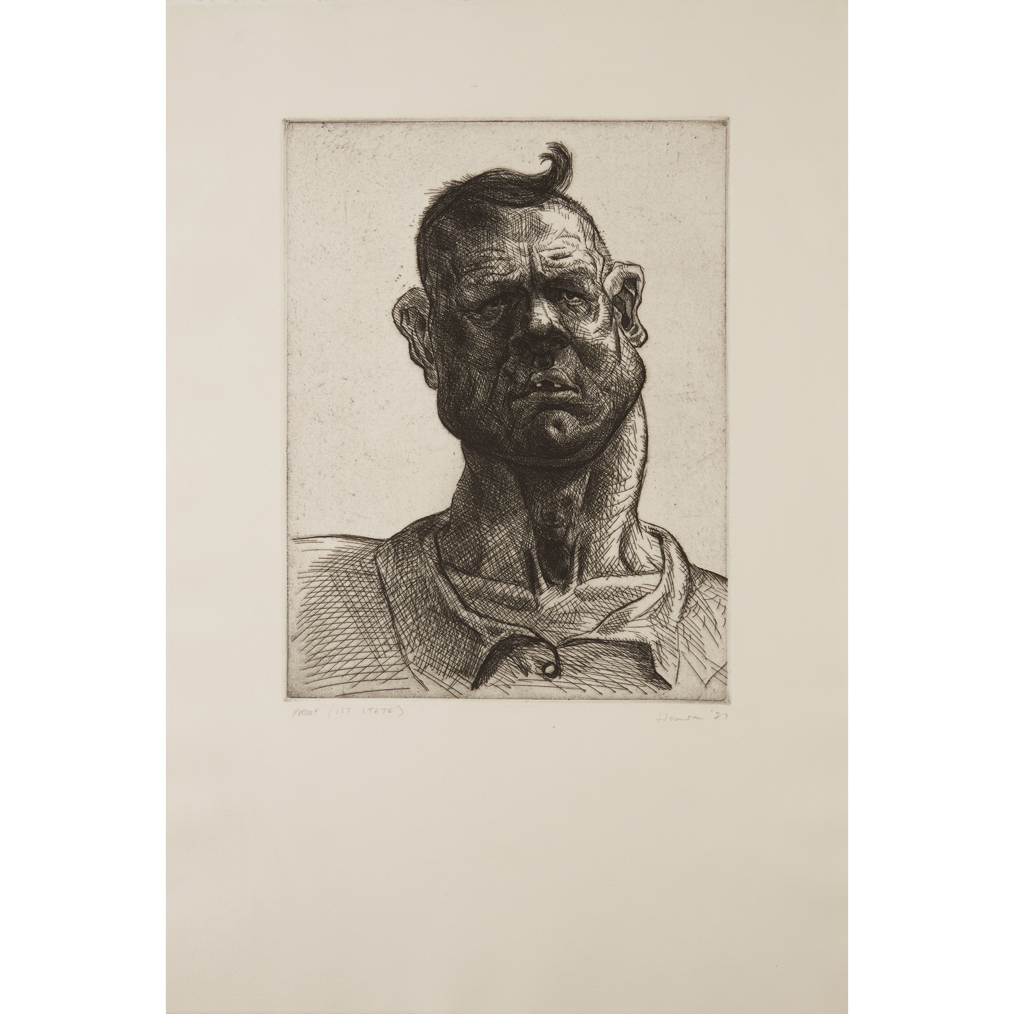 PETER HOWSON O.B.E. (SCOTTISH 1958-)
