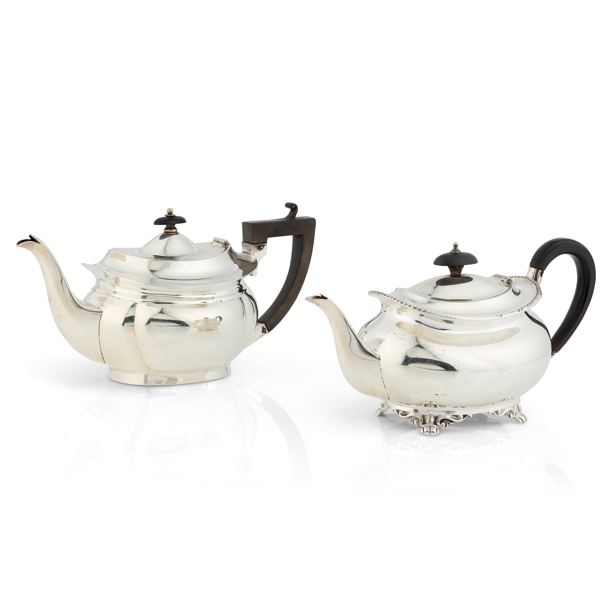 A GEORGE V TEAPOT