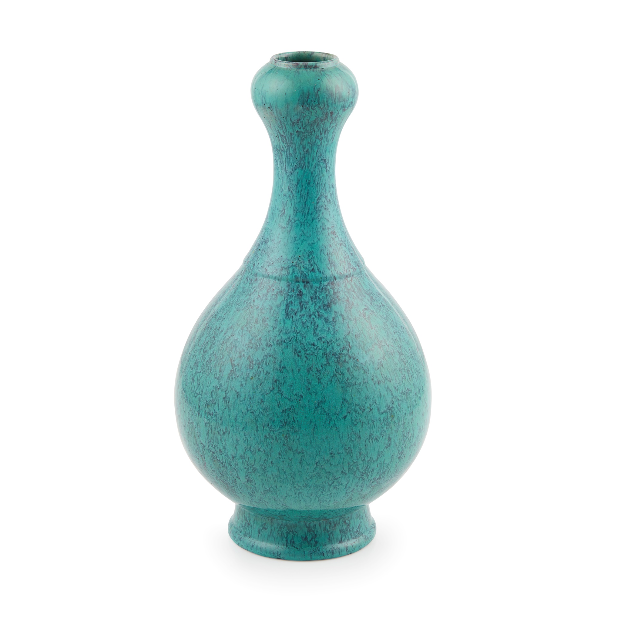LU-JUN-GLAZED GARLIC-HEAD VASE