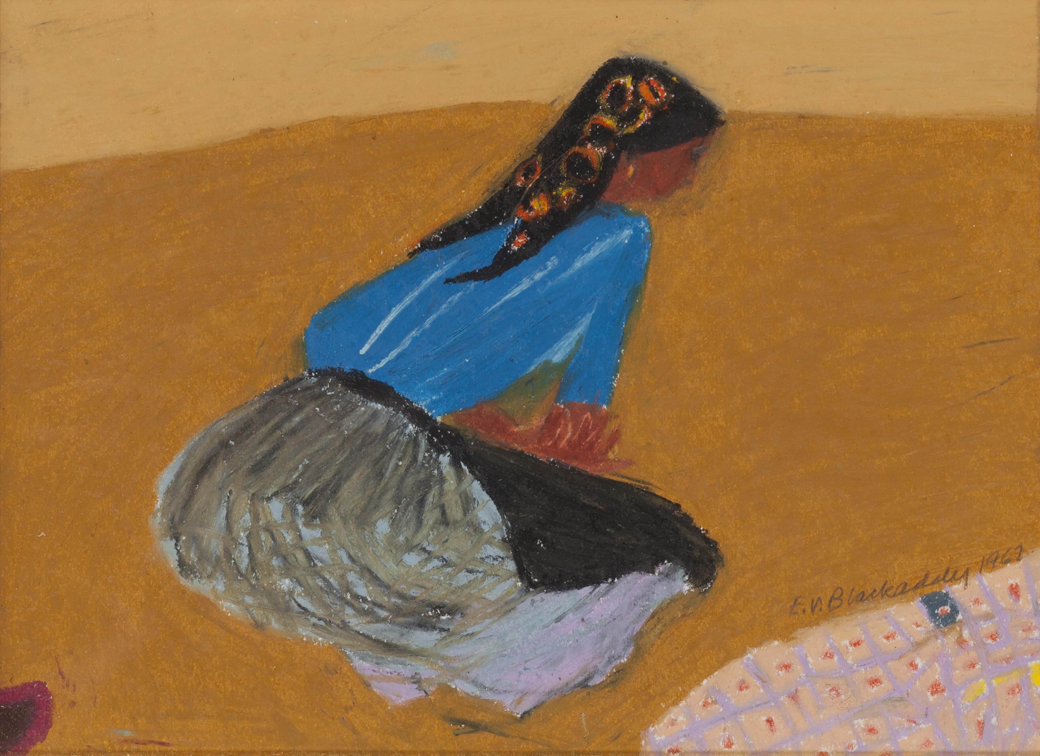 DAME ELIZABETH BLACKADDER D.B.E., R.A., R.S.A. (SCOTTISH 1931 - 2021)