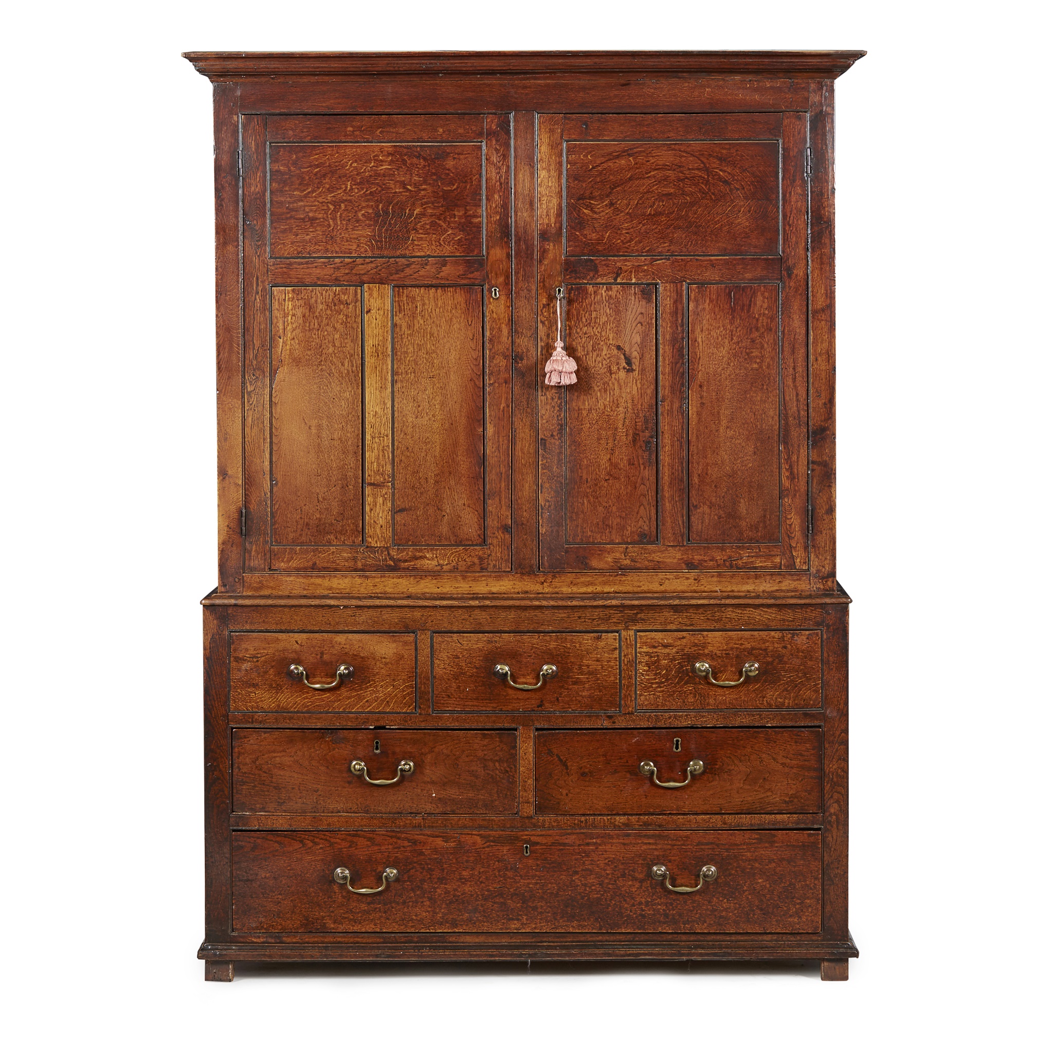GEORGIAN OAK LIVERY CUPBOARD